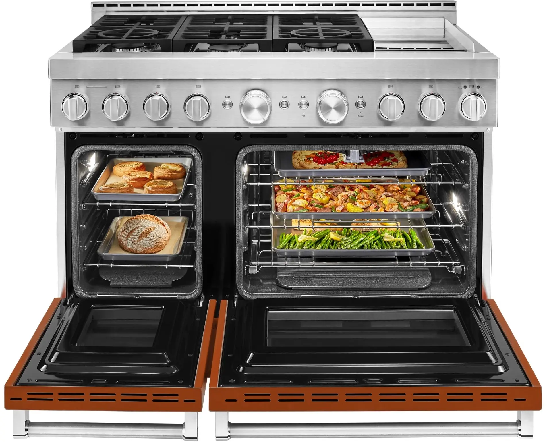 KitchenAid KFGC558JSC Scorched Orange