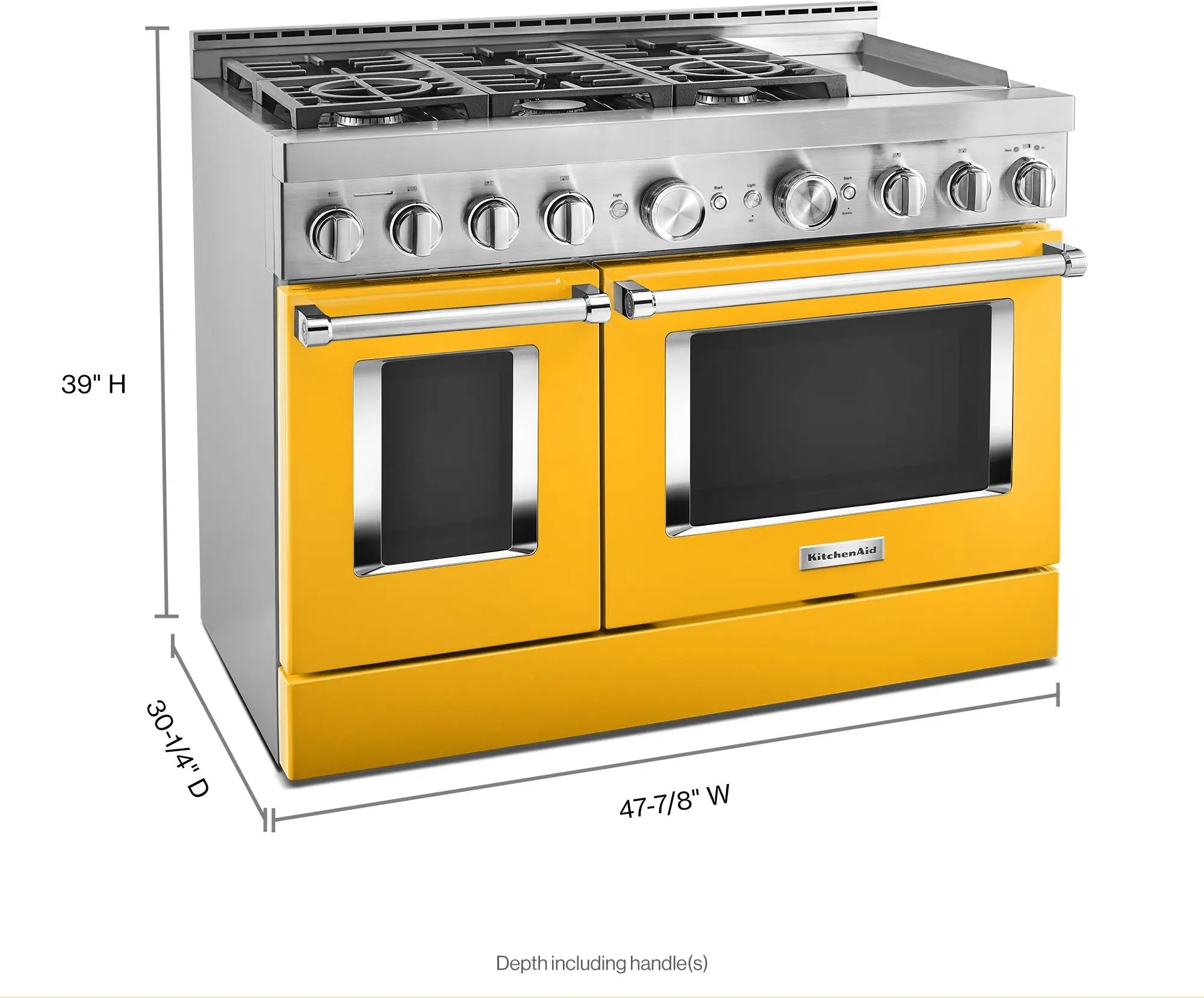 KitchenAid KFGC558JYP Yellow Pepper