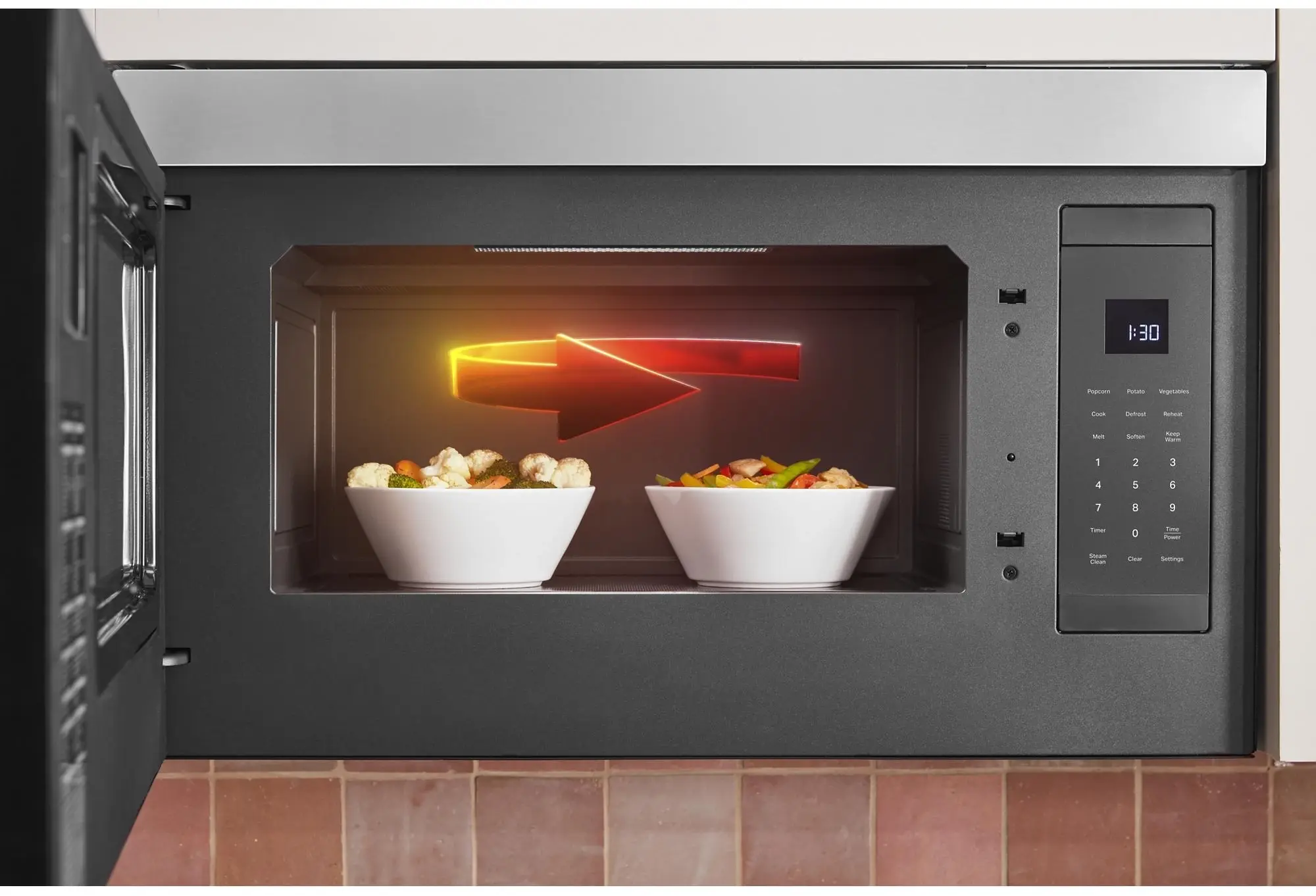 KitchenAid KMMF330PSS 1.1 cu. ft. Over-The-Range Microwave Oven