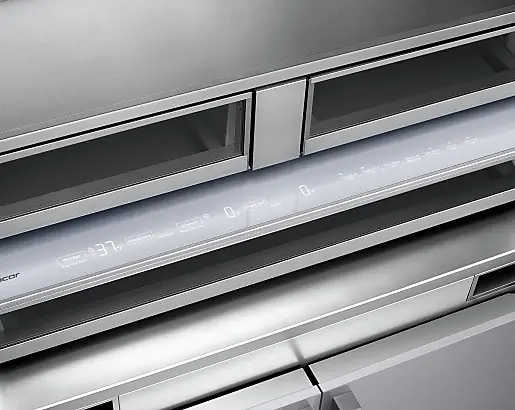 Dacor DRF427500AP 42 Inch Built-In 4 Door French Door Refrigerator