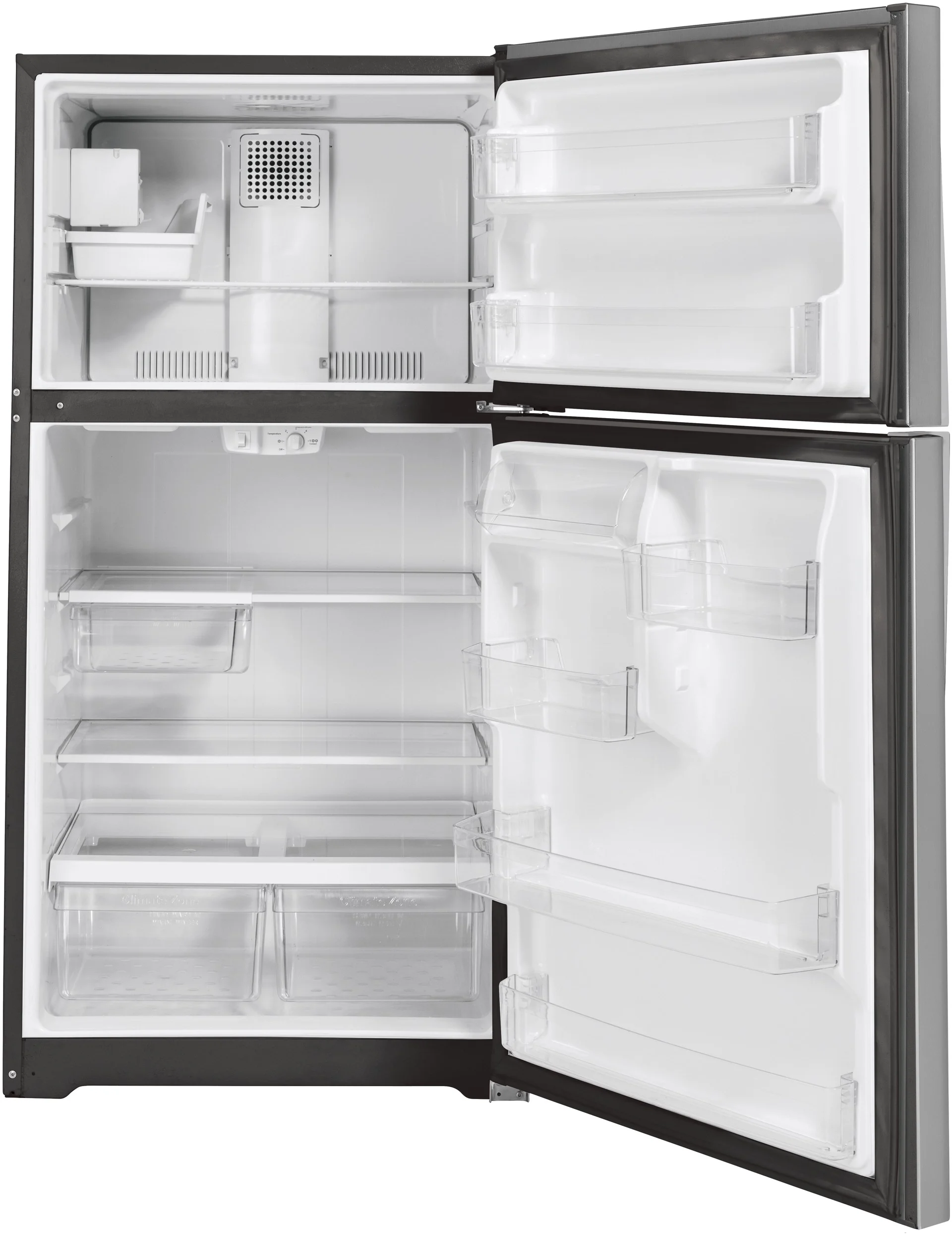 GE 33 Inch Top Freezer Refrigerator - Thumbnail 2