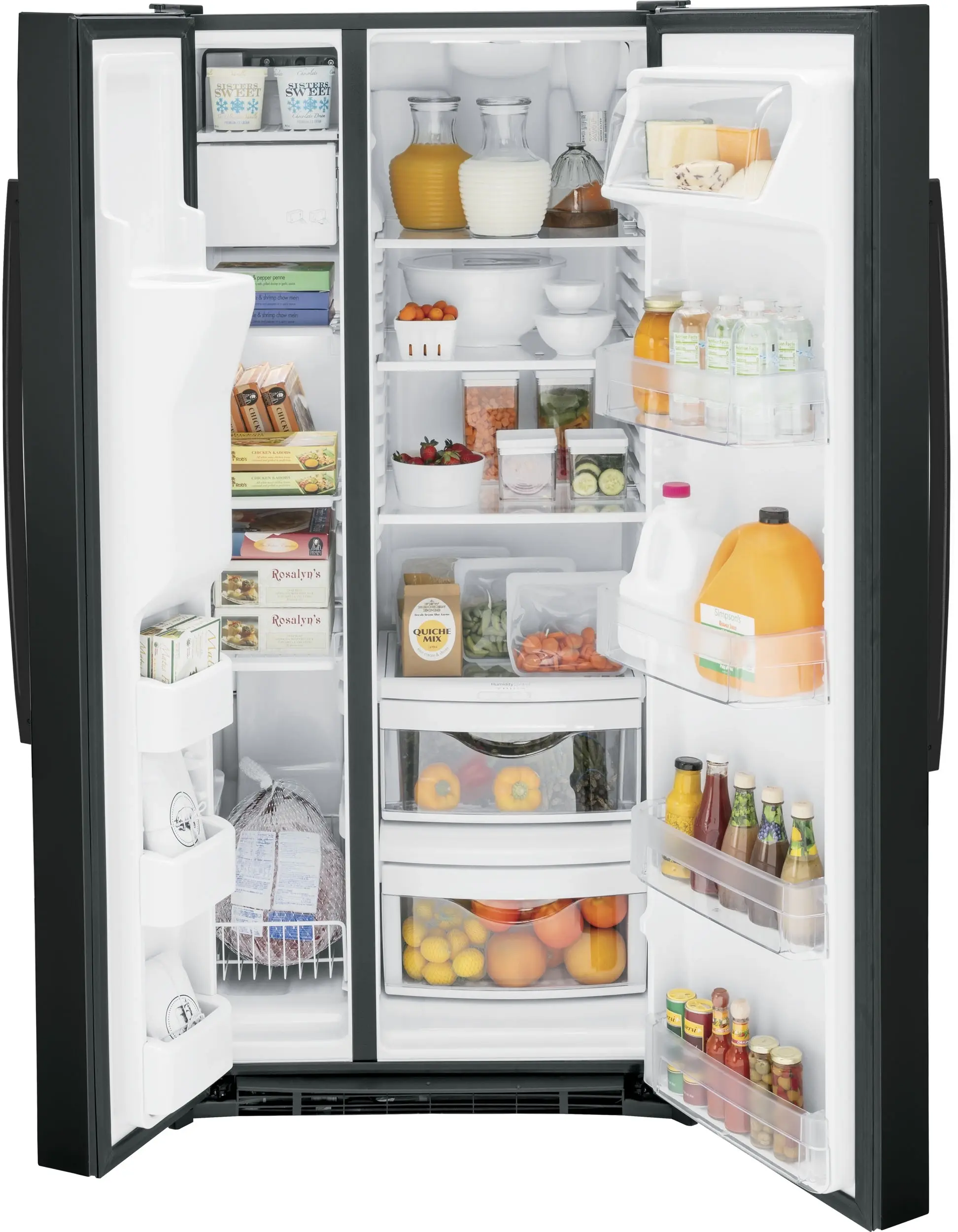 GE GSS23GGPBB Black