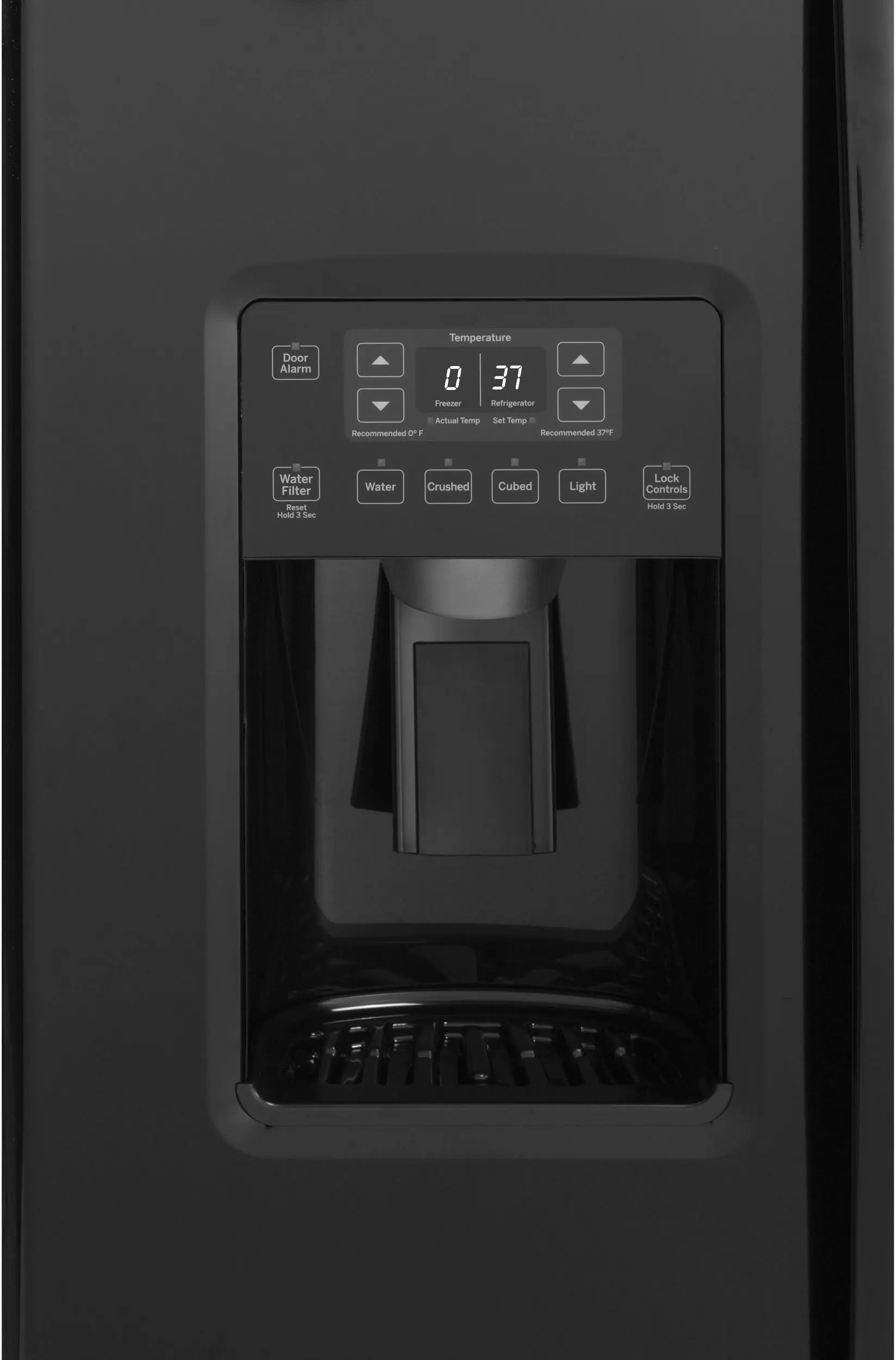 GE GZS22DGJBB Black