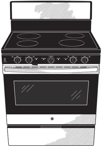 GE JB480SMSS Stainless Steel