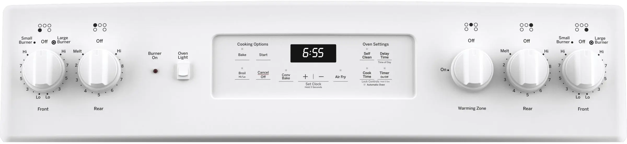 GE JB655DKWW White