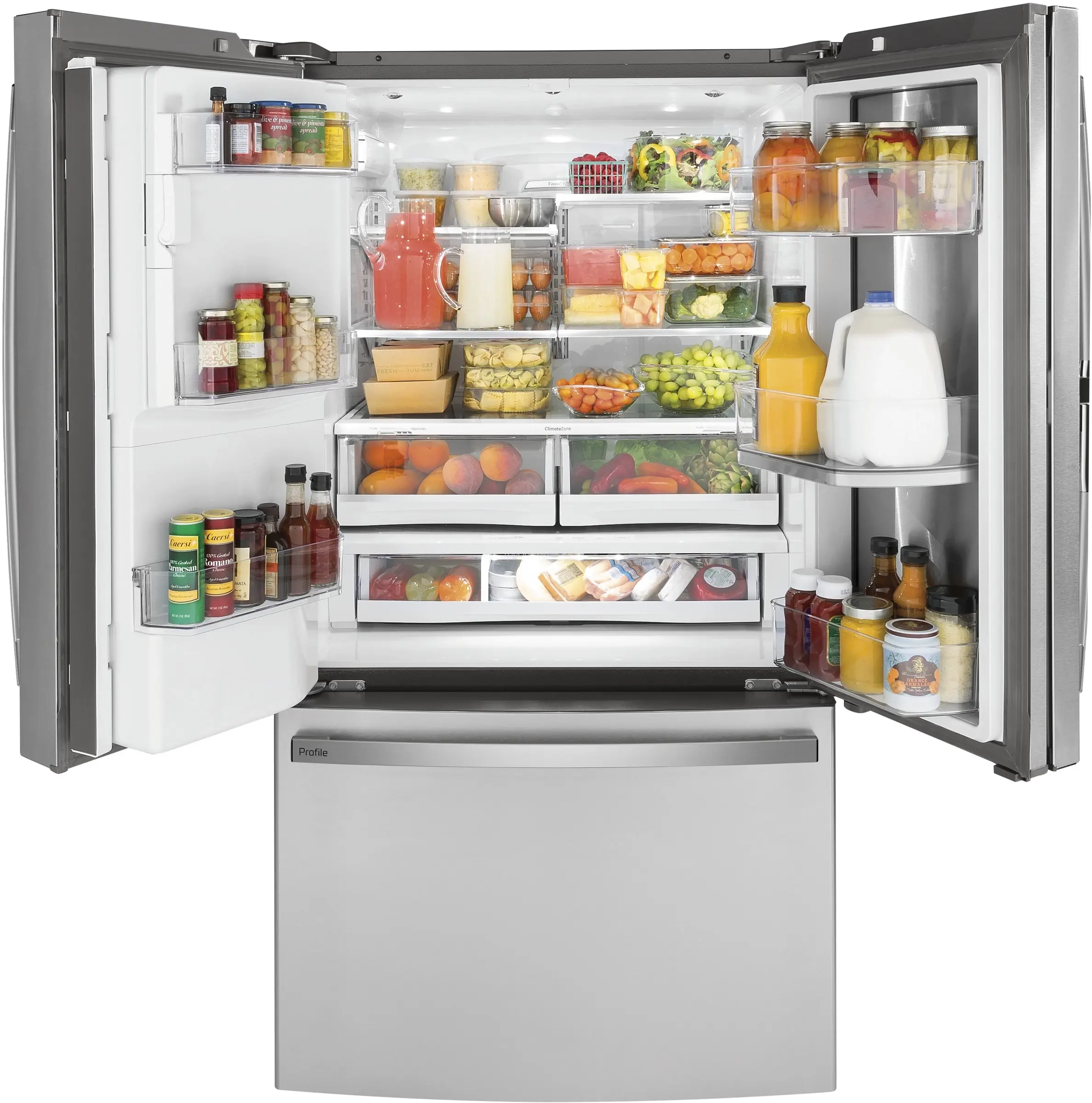 GE PYD22KYNFS Fingerprint Resistant Stainless