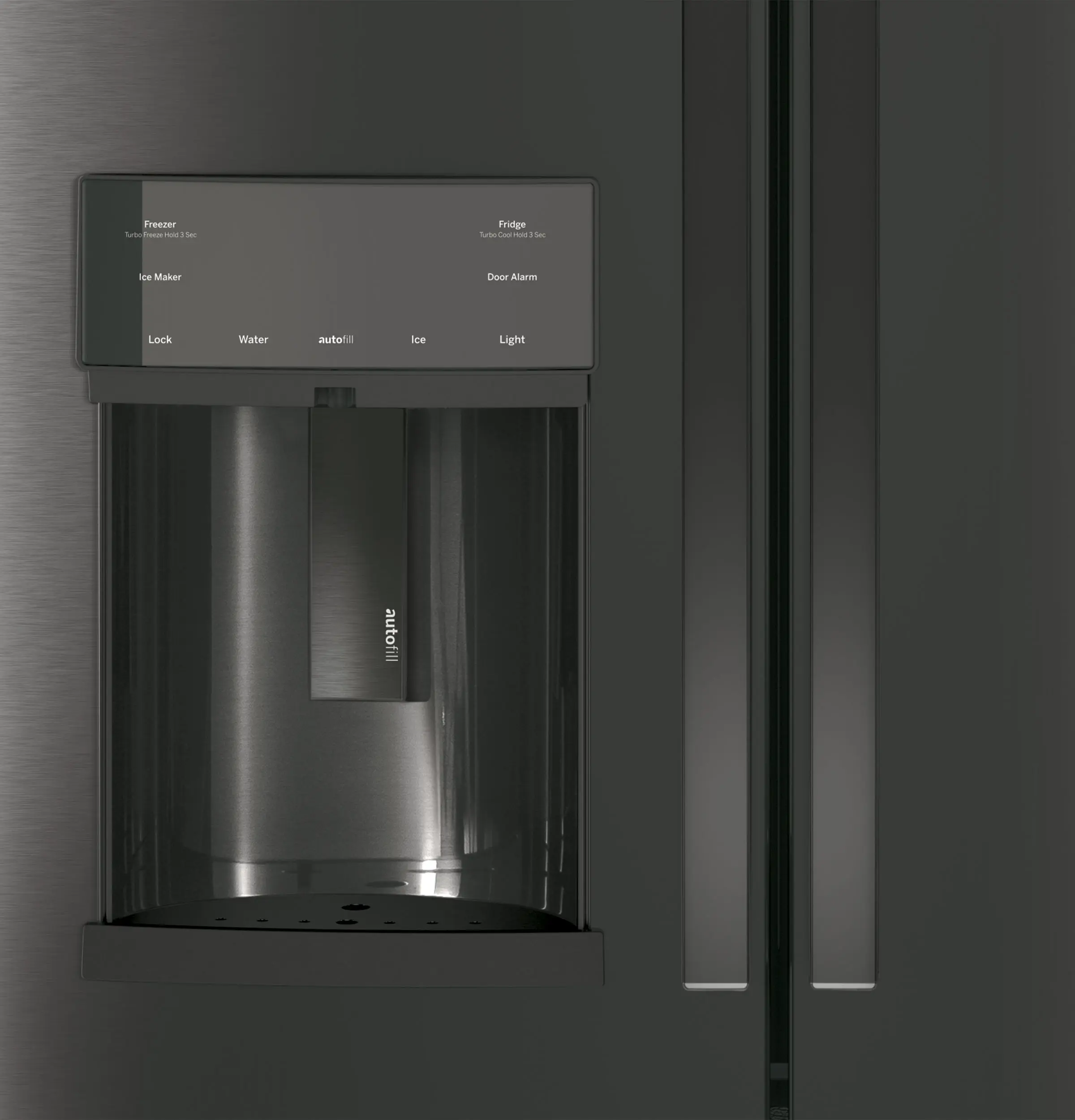 GE PYE22KBLTS Black Stainless