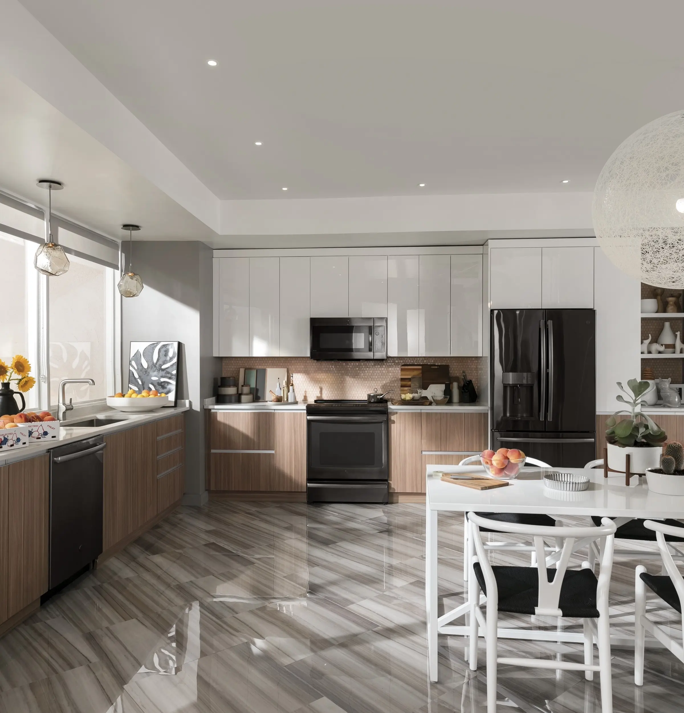 GE PYE22KBLTS Black Stainless