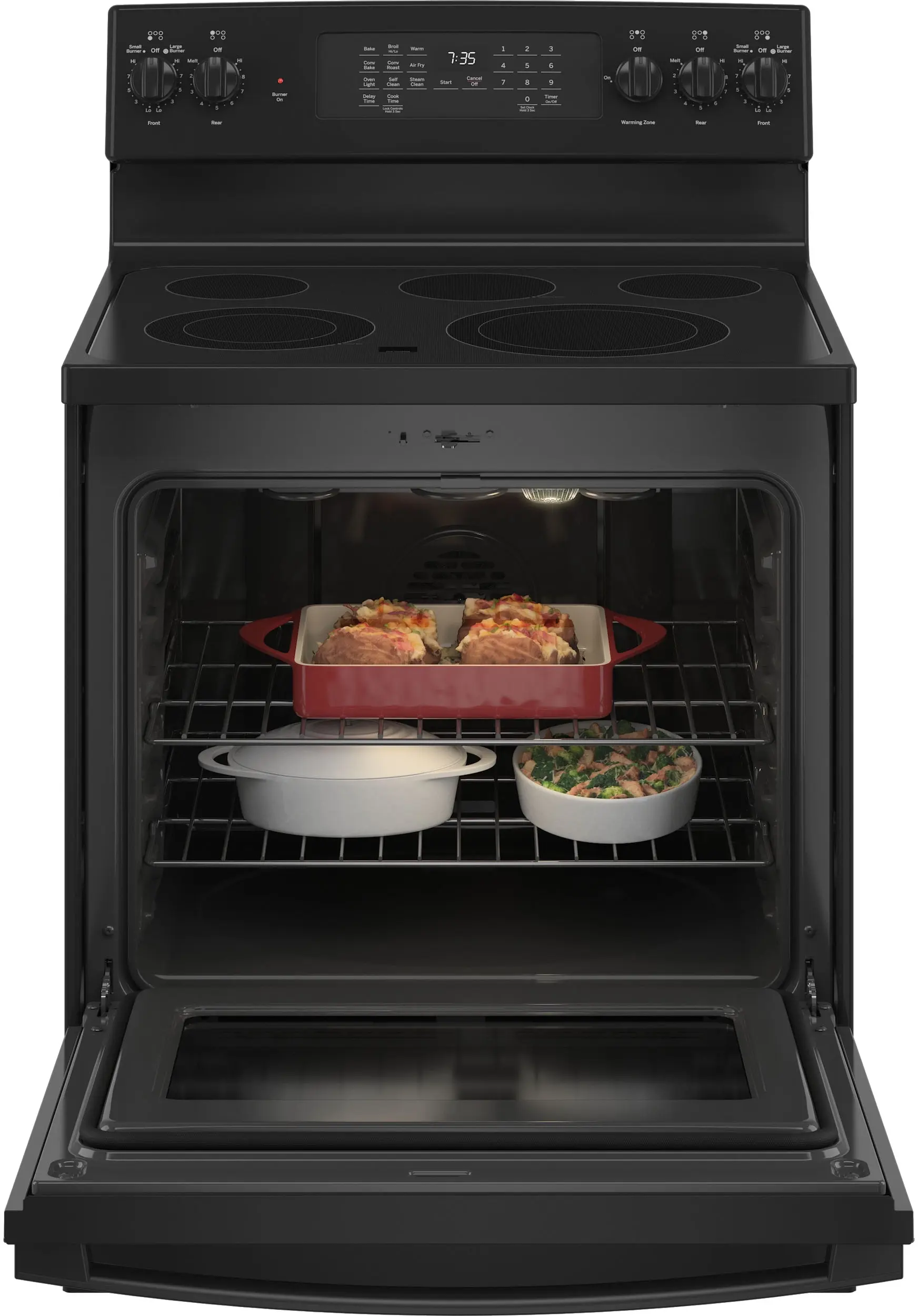 GE JB735DPBB Black