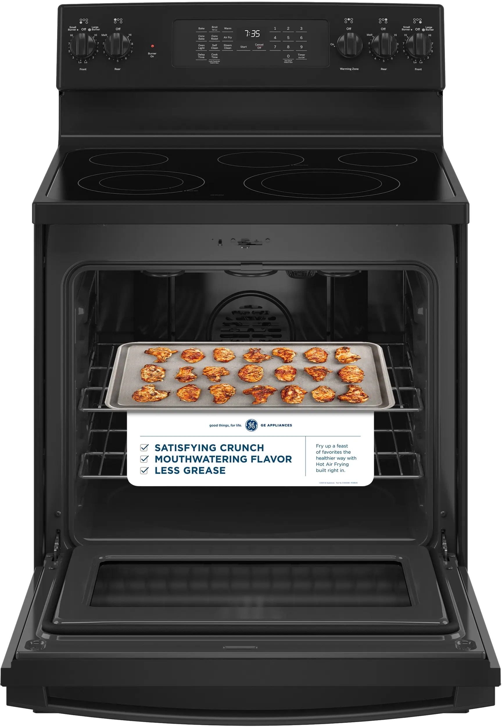 GE JB735DPBB Black