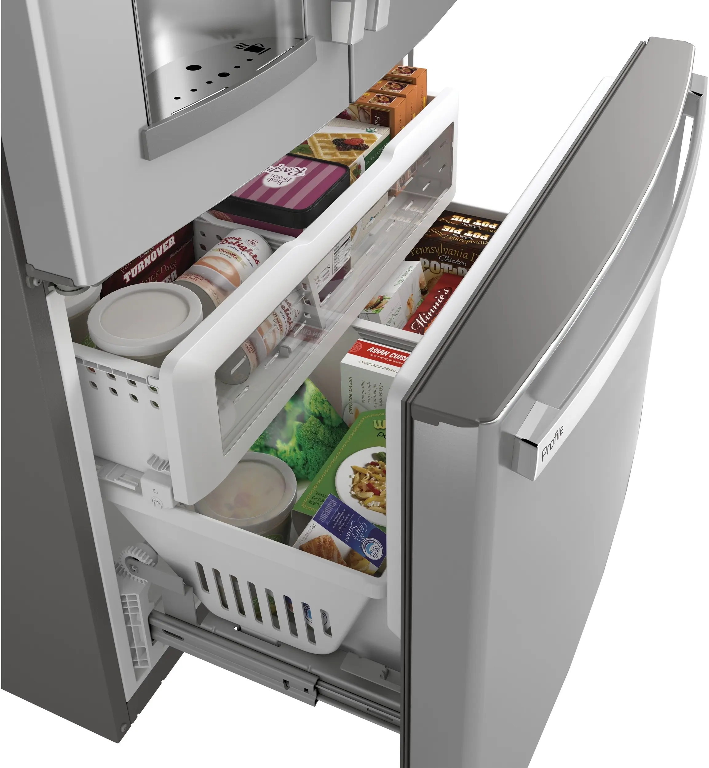 GE PYE22PYNFS Fingerprint Resistant Stainless Steel