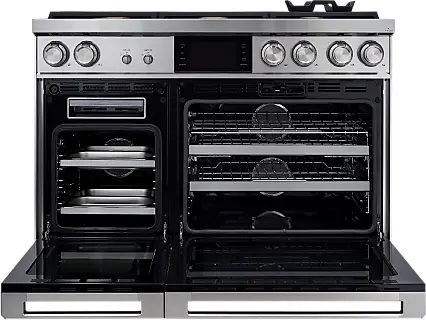 48" Freestanding Dual Fuel Smart Steam Range
