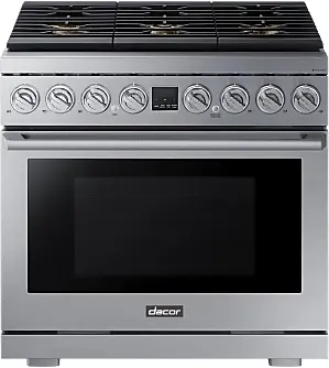 Dacor DOP36P86DLS Silver Stainless Steel