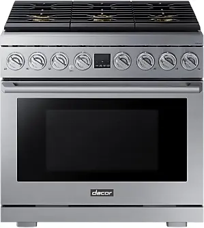 Dacor DOP36P86GLS Silver Stainless Steel