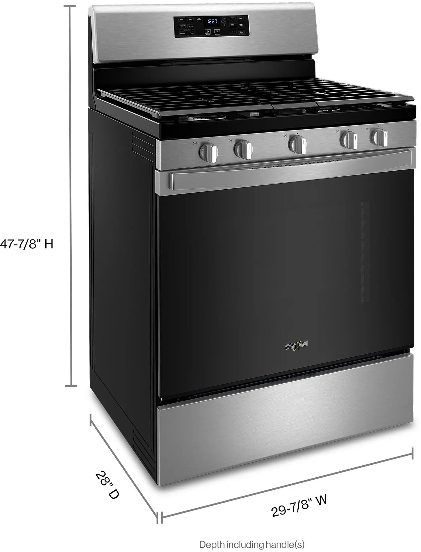 Whirlpool WFG535S0LS Stainless Steel