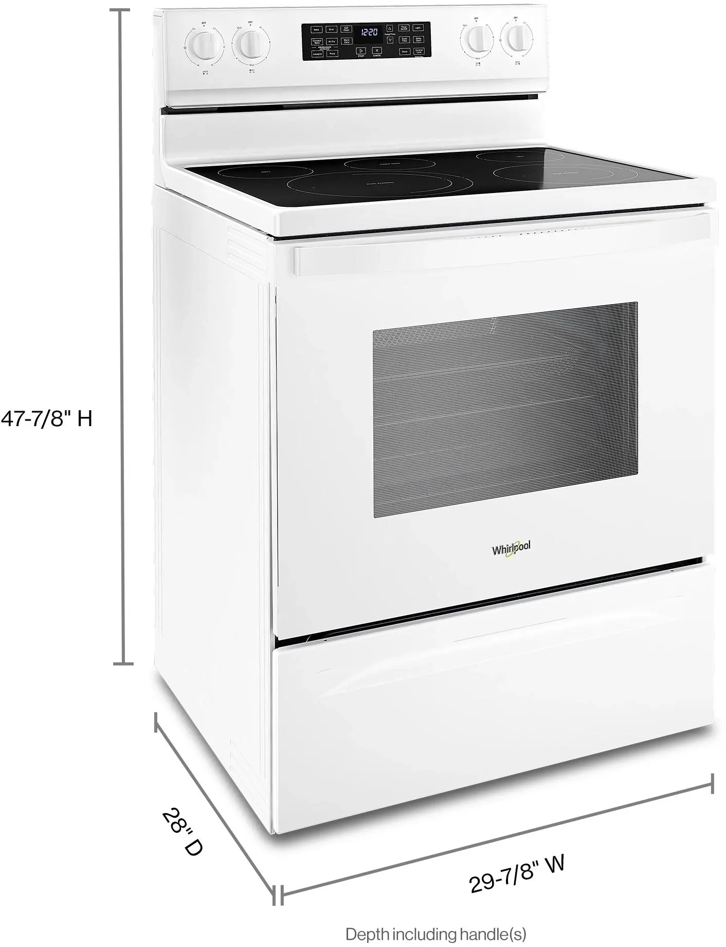 Whirlpool WFE550S0LW White