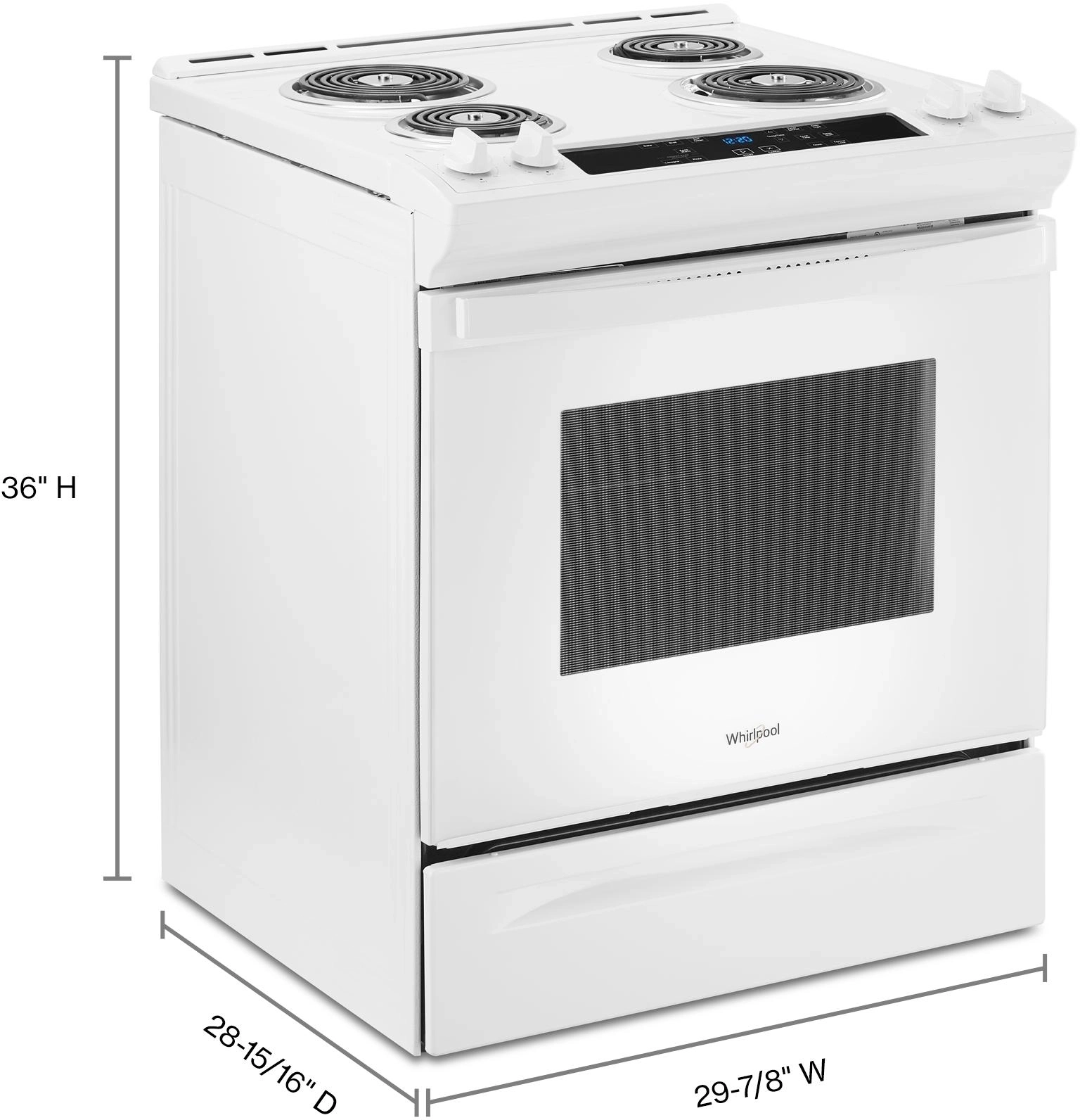 Whirlpool WEC310S0LW White