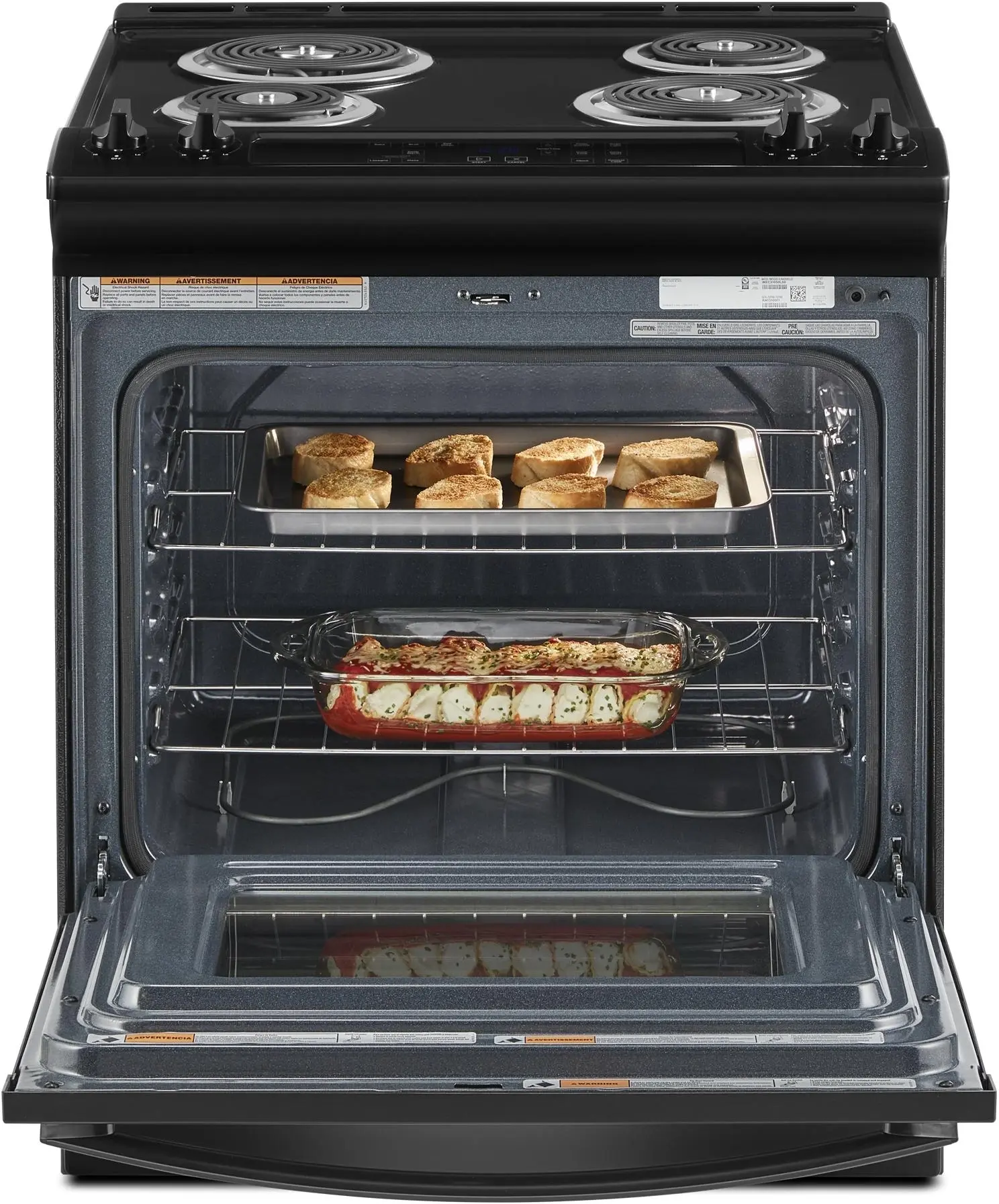 Whirlpool WEC310S0LB Black