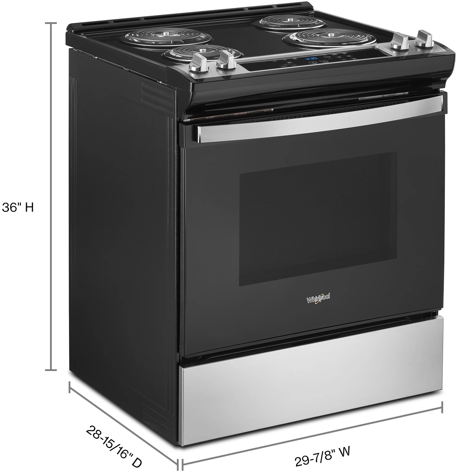 Whirlpool WEC310S0LS Stainless Steel