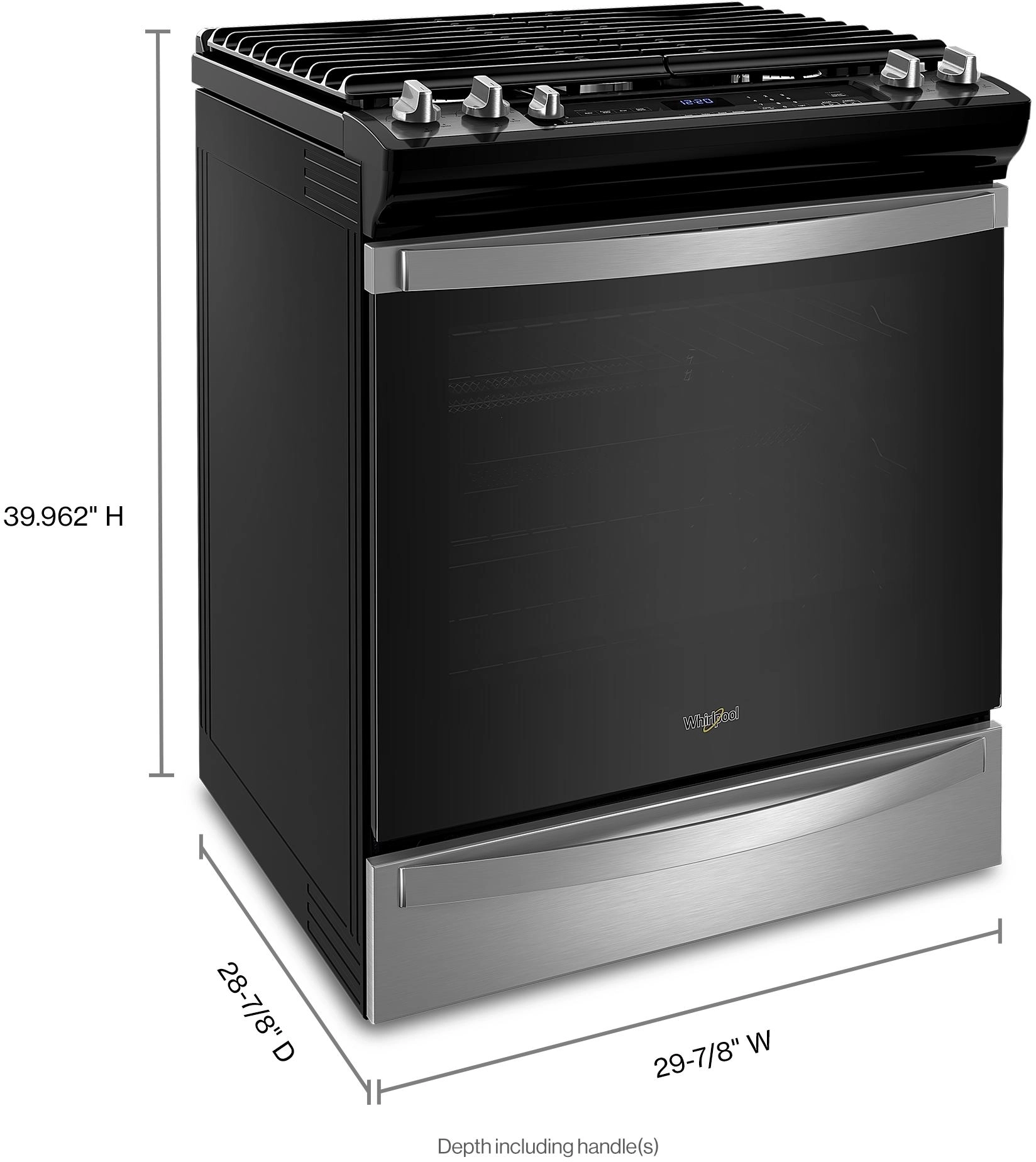 Whirlpool WEG745H0LZ Fingerprint-Resistant Stainless Steel