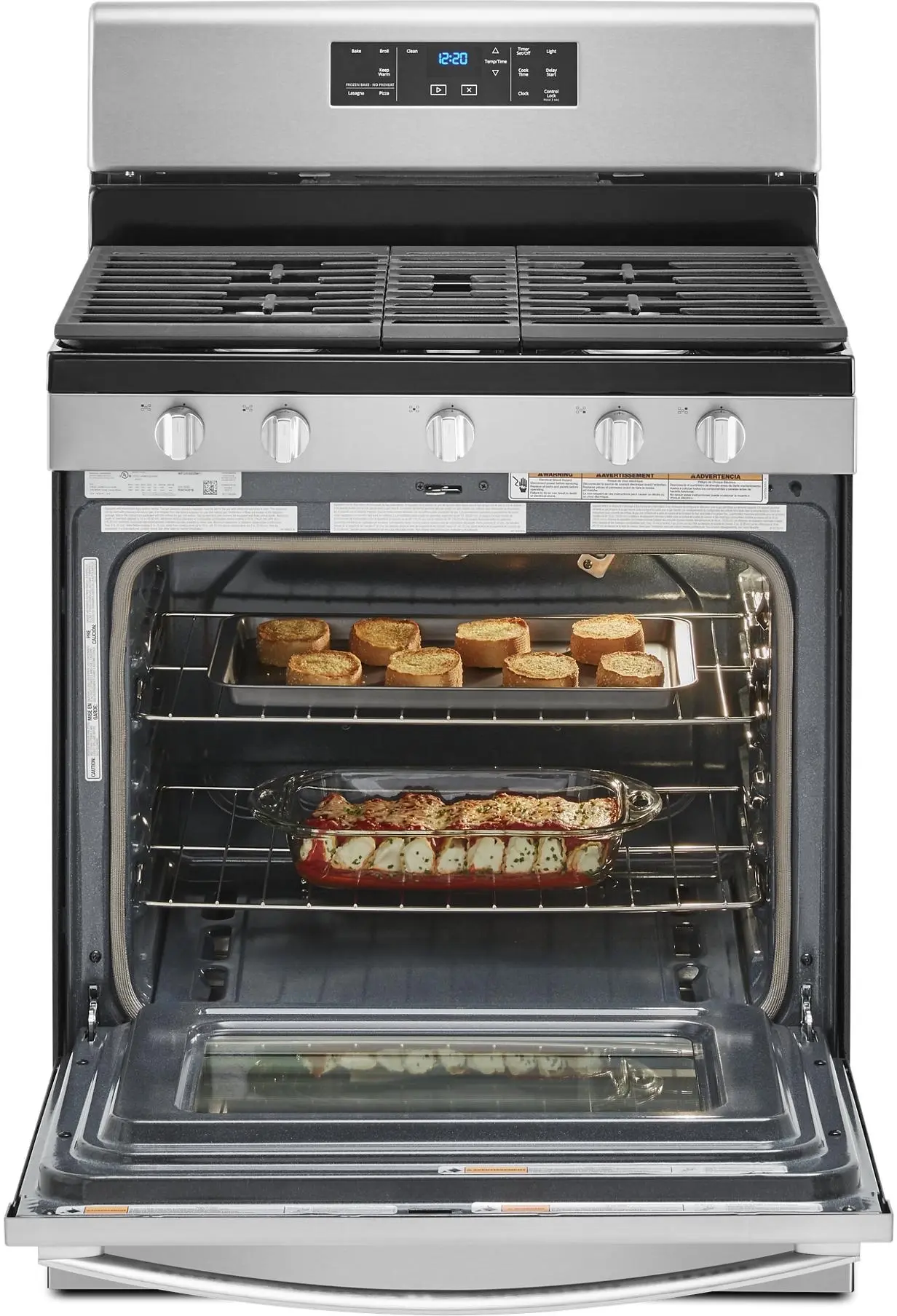 Whirlpool WFG525S0JZ Fingerprint Resistant Stainless Steel