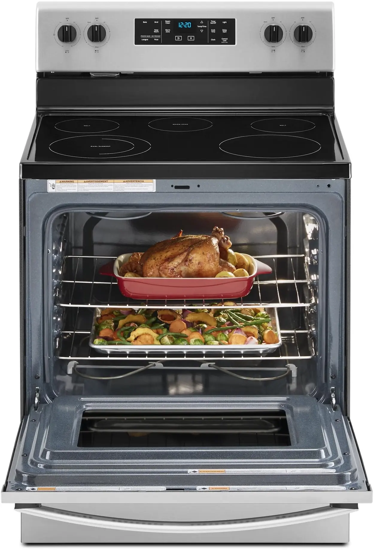 Whirlpool WFE505W0JS Stainless Steel
