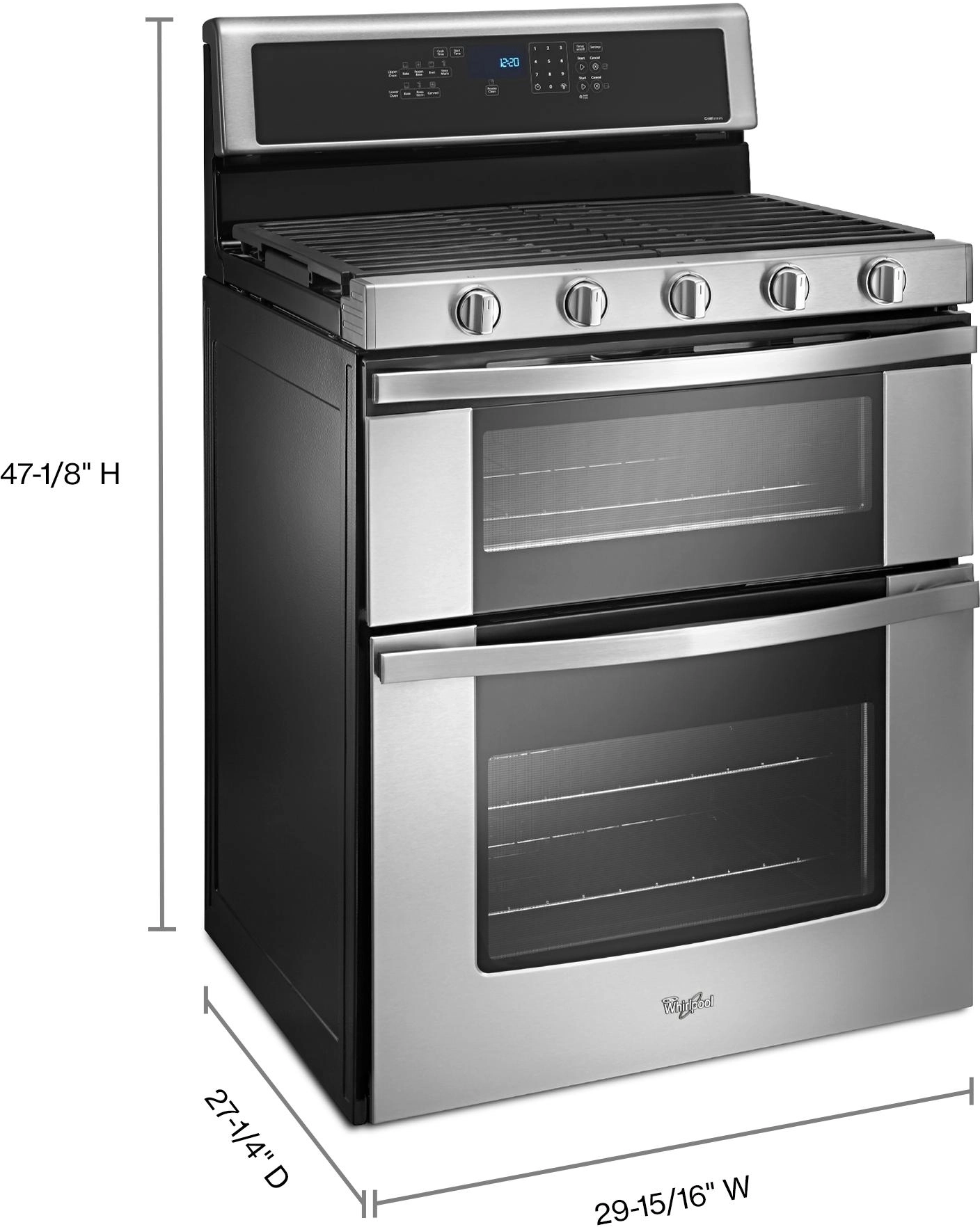 Whirlpool WGG745S0FS Stainless Steel