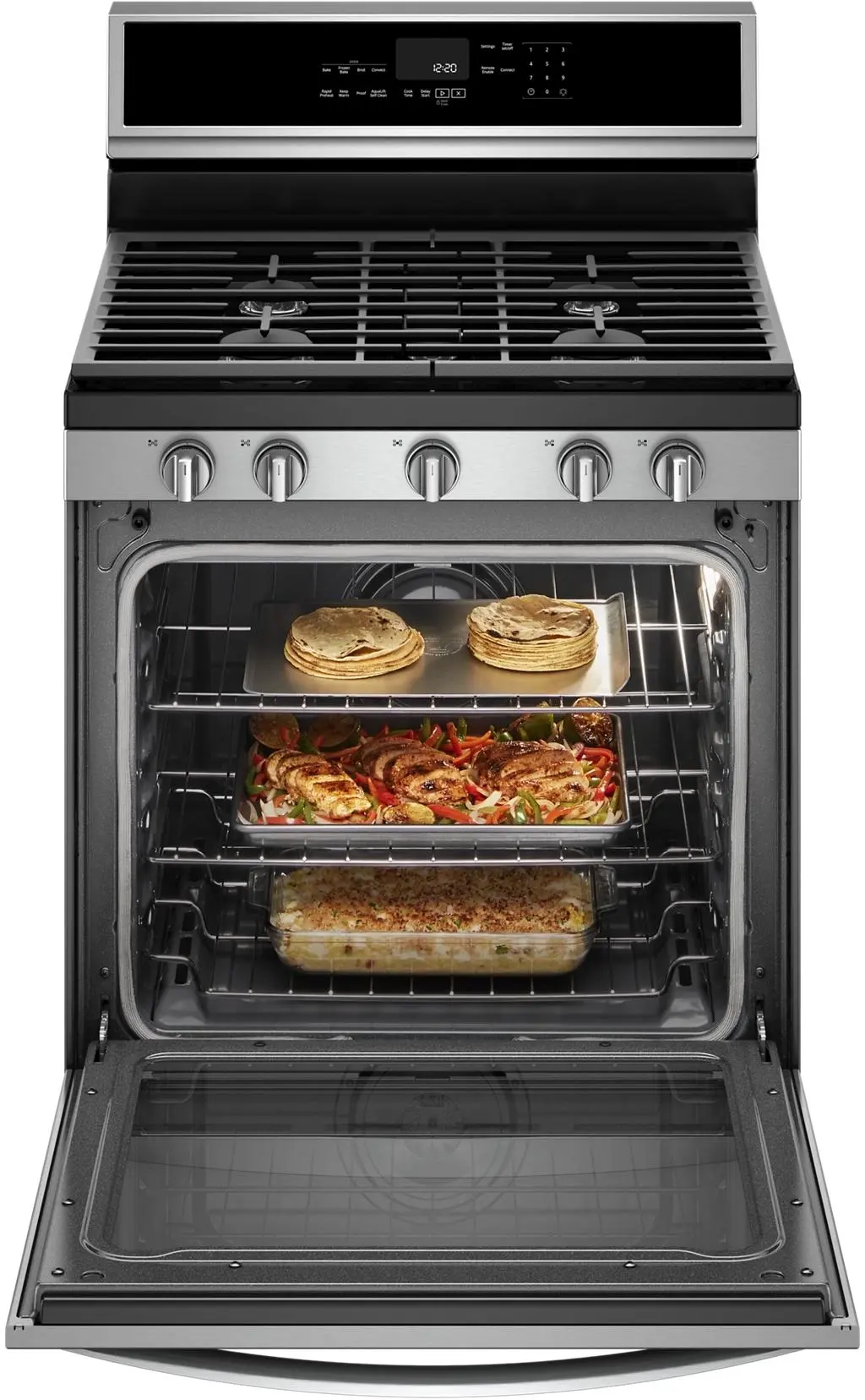 Whirlpool WFG975H0HZ Fingerprint Resistant Stainless Steel