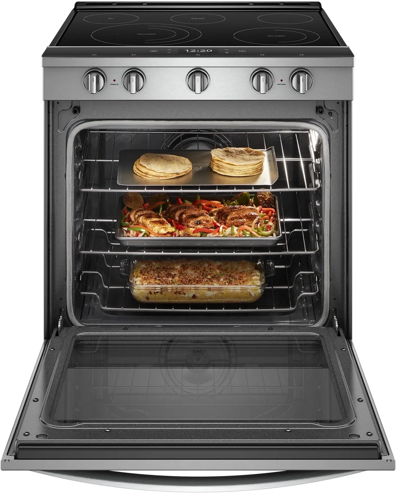 Whirlpool WEE750H0HZ Stainless Steel