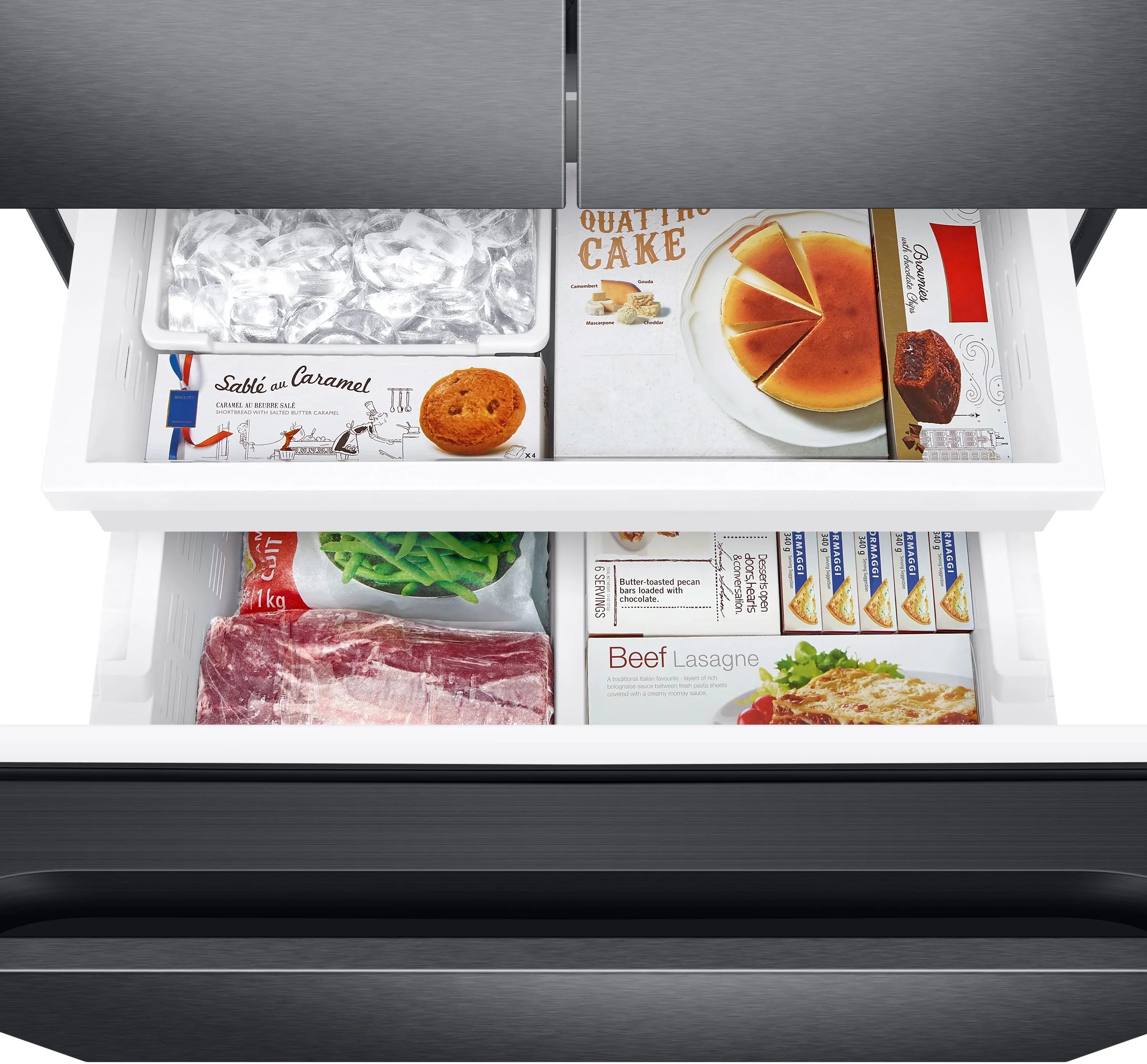 Samsung RF22A4221SG Black Stainless