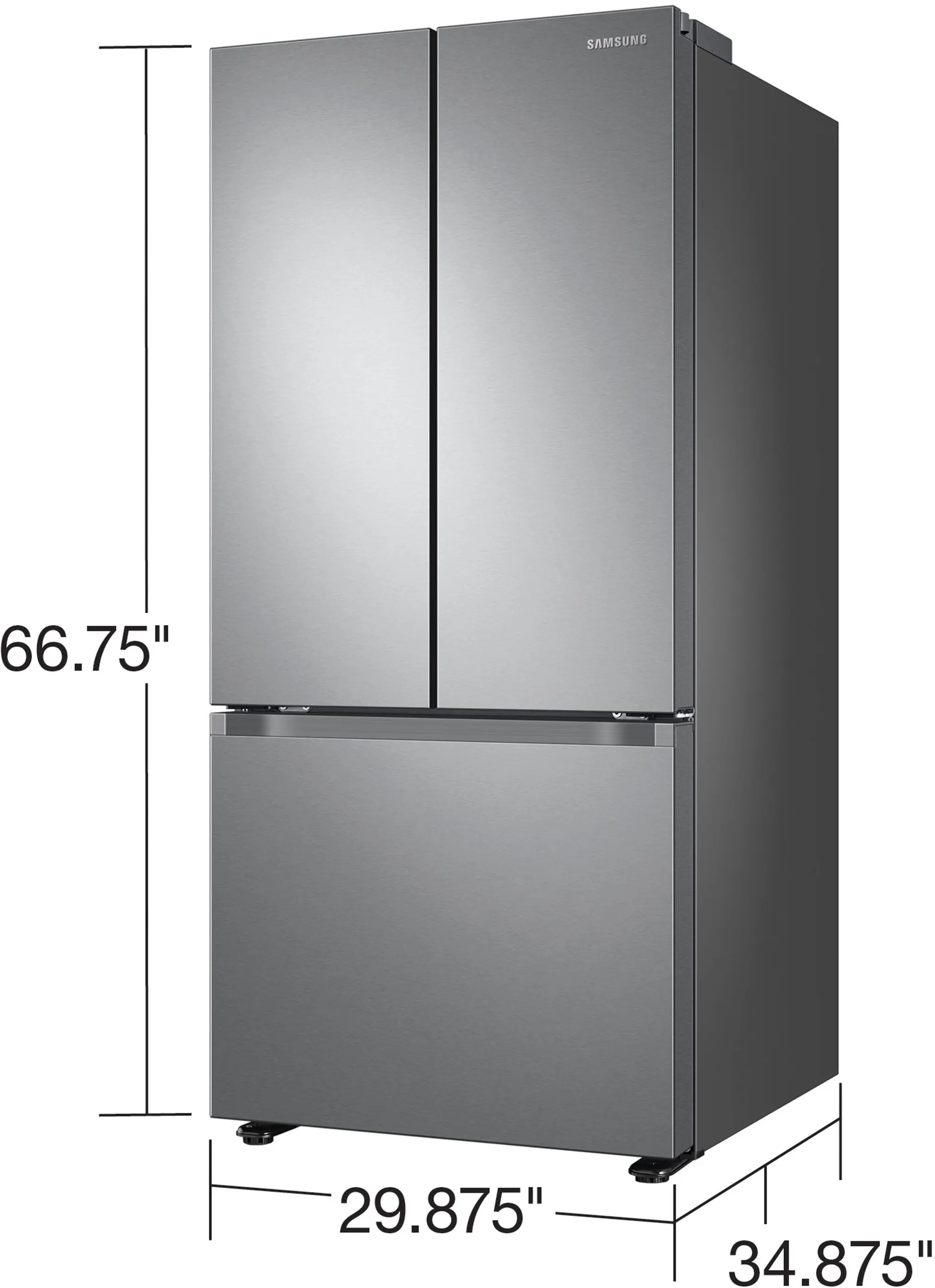 Samsung RF22A4121SR Fingerprint Resistant Stainless Steel