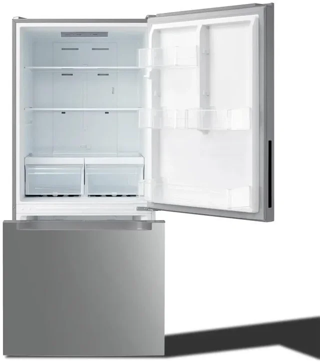 Element ERBM19CBS 19 Cubic Foot Bottom Mount Freezer Refrigerator: S...