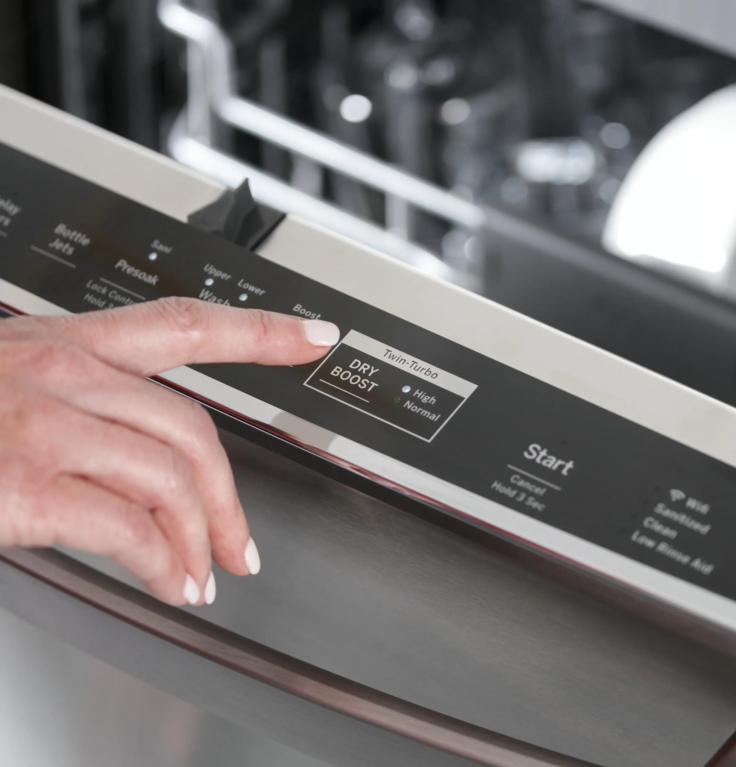 GE PDT785SBNTS Black Stainless Steel