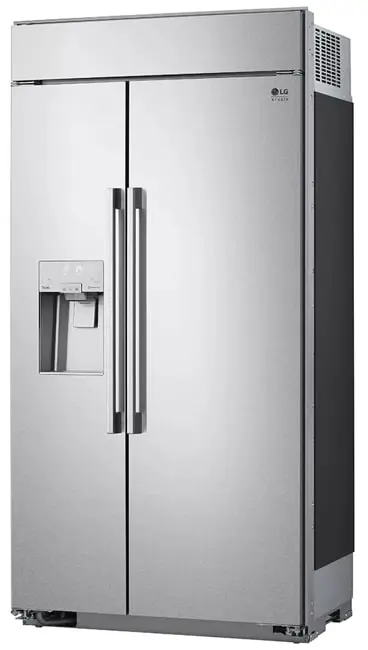 LG Studio SRSXB2622S 42 Inch Built In Side By Side Refrigerator
