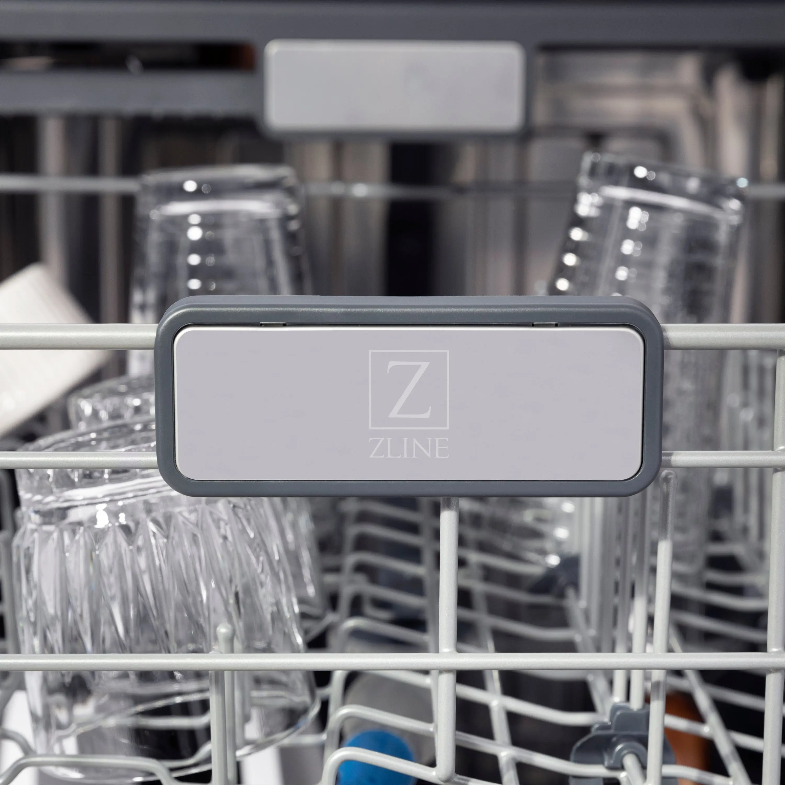 Zline DWMTZBS24CB Black Stainless with Champagne Bronze Handle