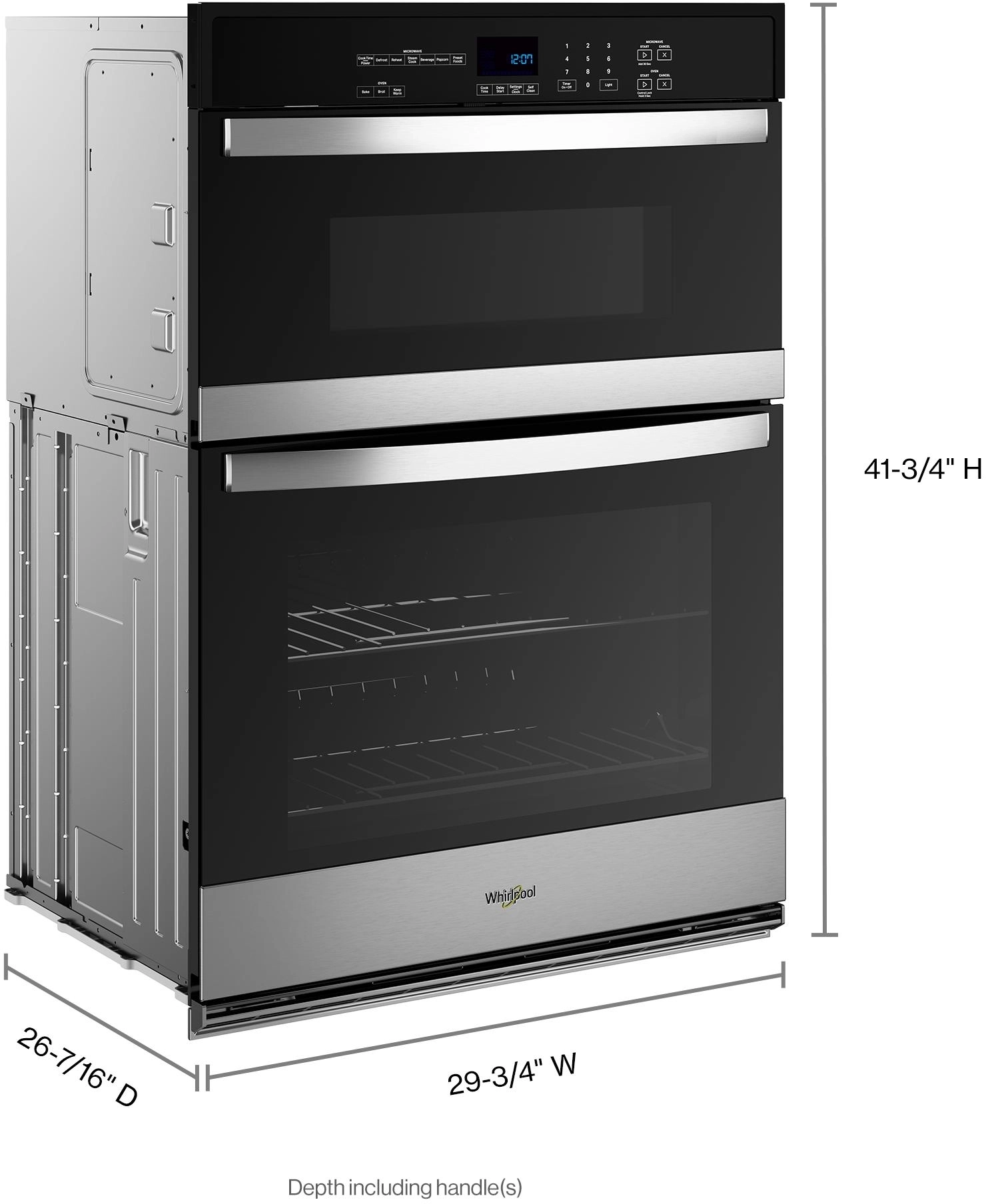 Whirlpool WOEC3030LS Stainless Steel