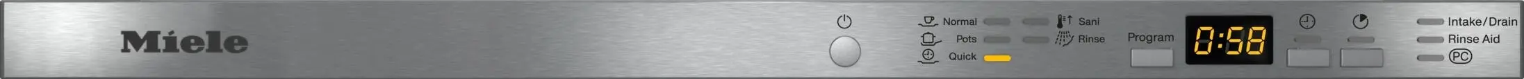 Miele G5056SCVISF Stainless Steel, Integrated