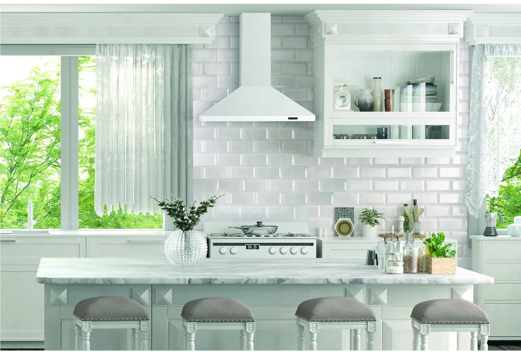 Broan EW4830WH White, 30 Inch