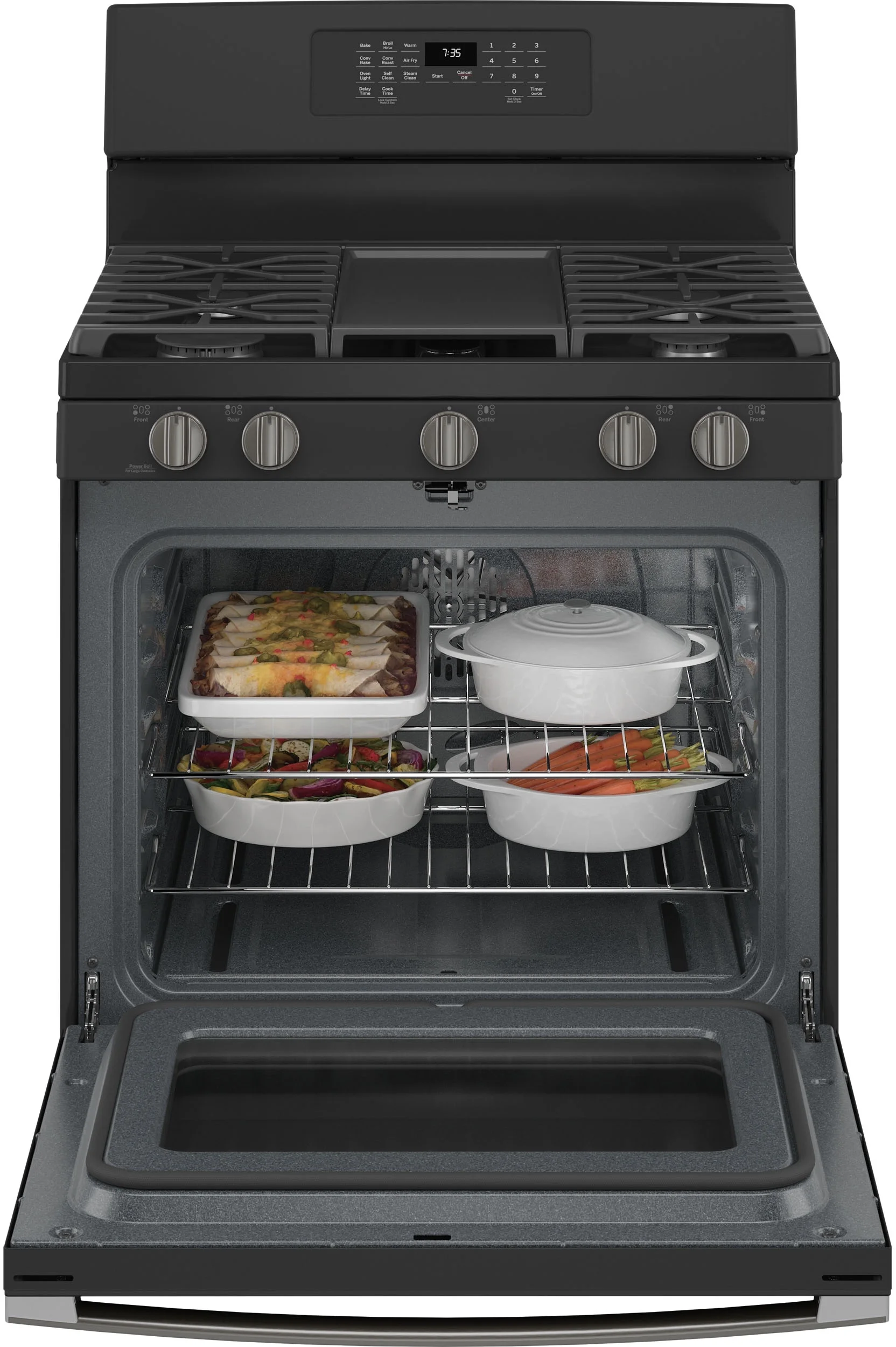 GE Gas Convection Range - Thumbnail 3