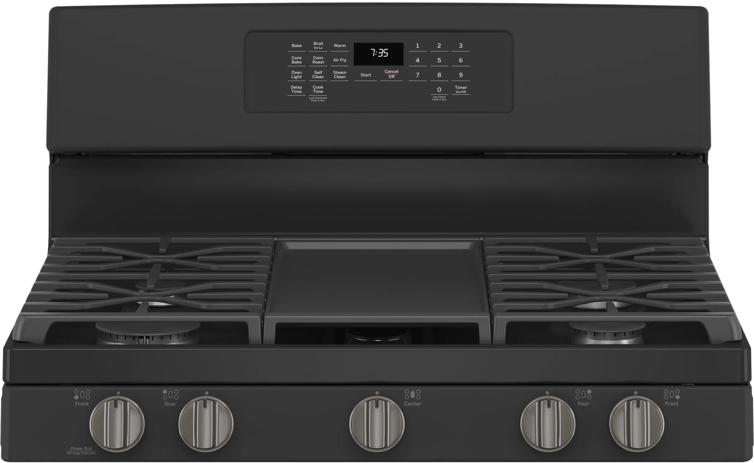 GE JGB735FPDS Fingerprint Resistant, Black Slate