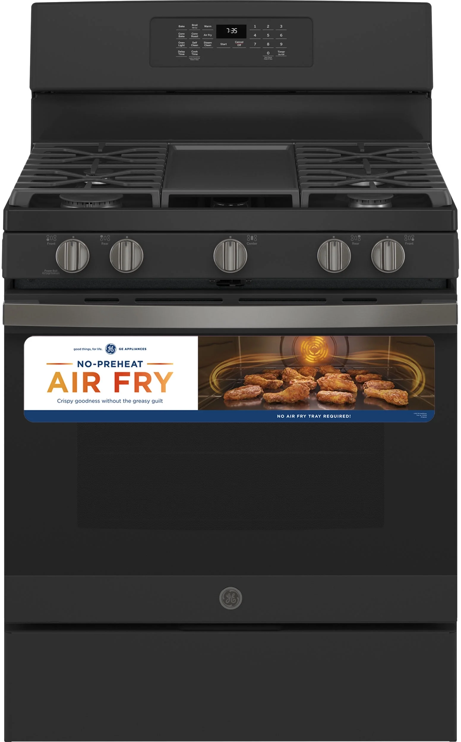 GE Gas Convection Range - Thumbnail 2