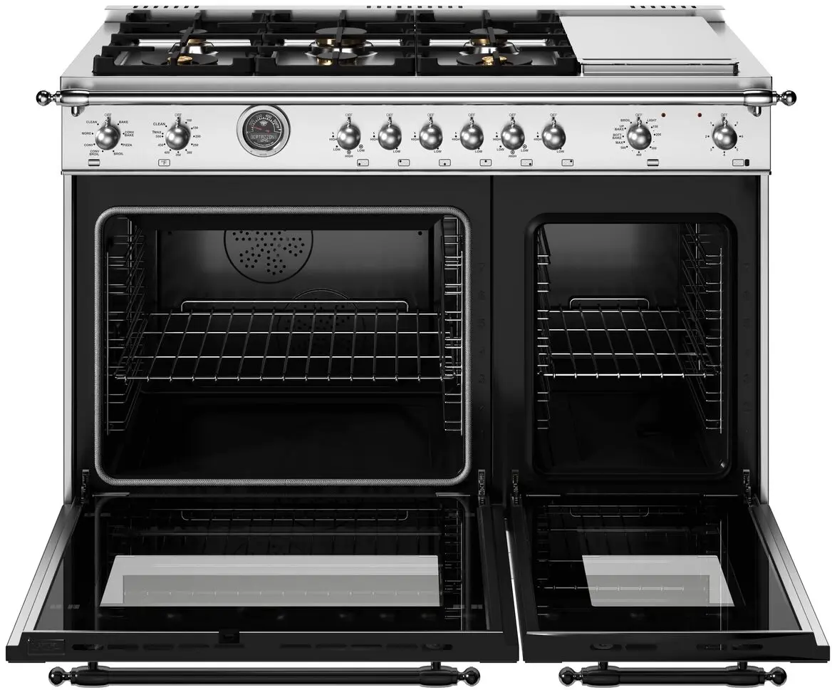 Bertazzoni HER486BTFEPXT Stainless Steel, Natural Gas