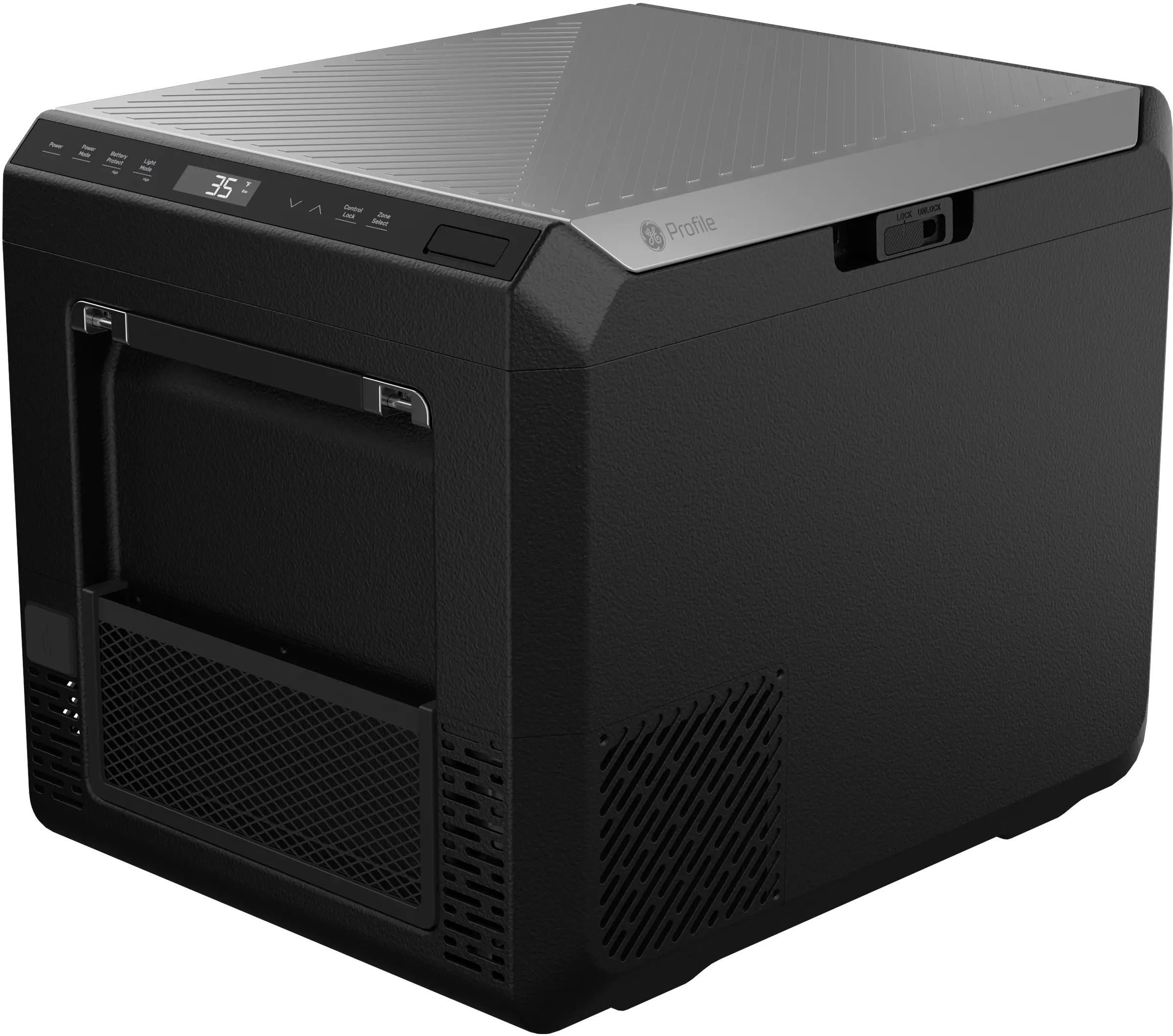 GE PRV02ATTBB Black