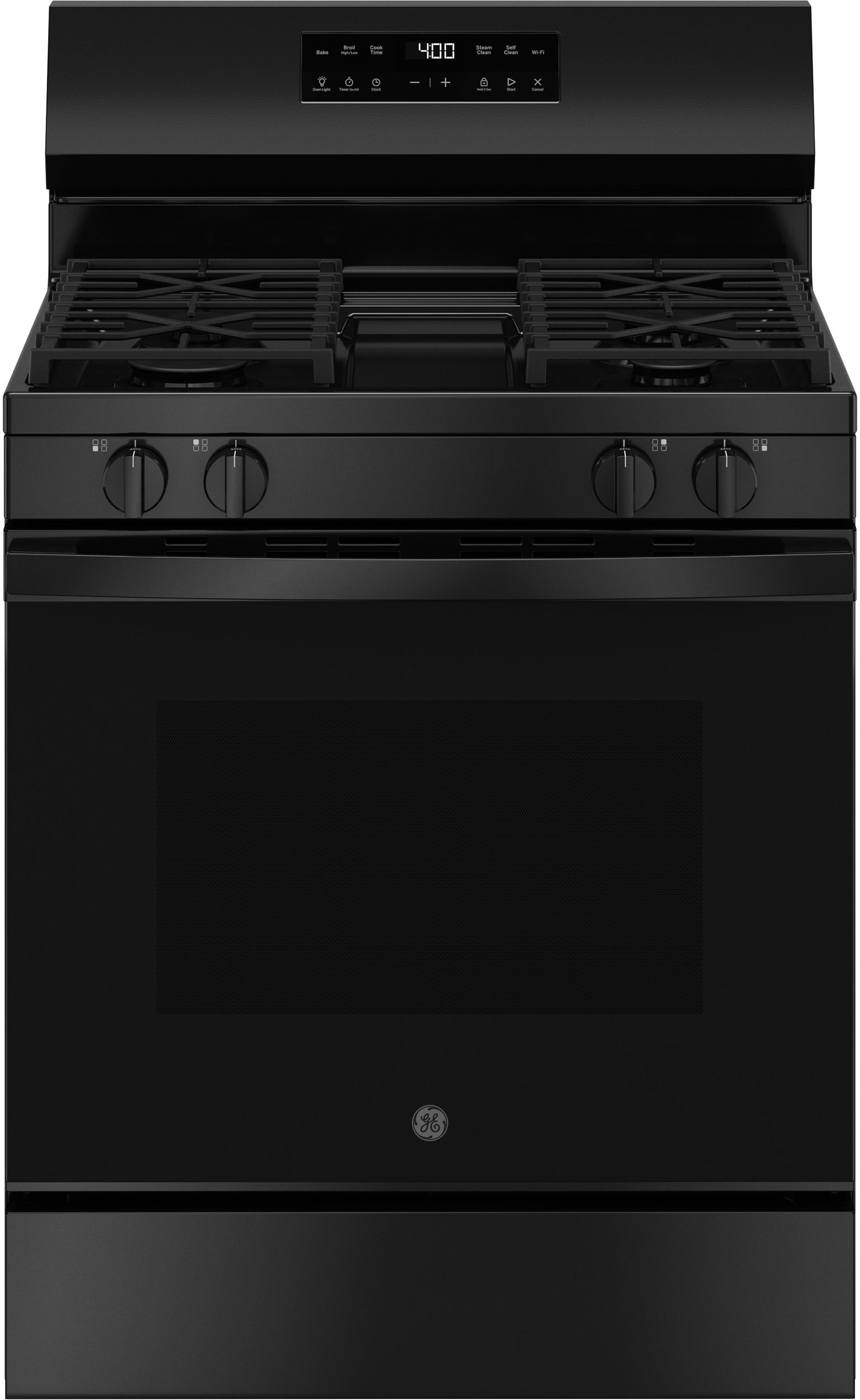 GE GGF400PVBB 30 Inch Freestanding Gas Smart Range Black