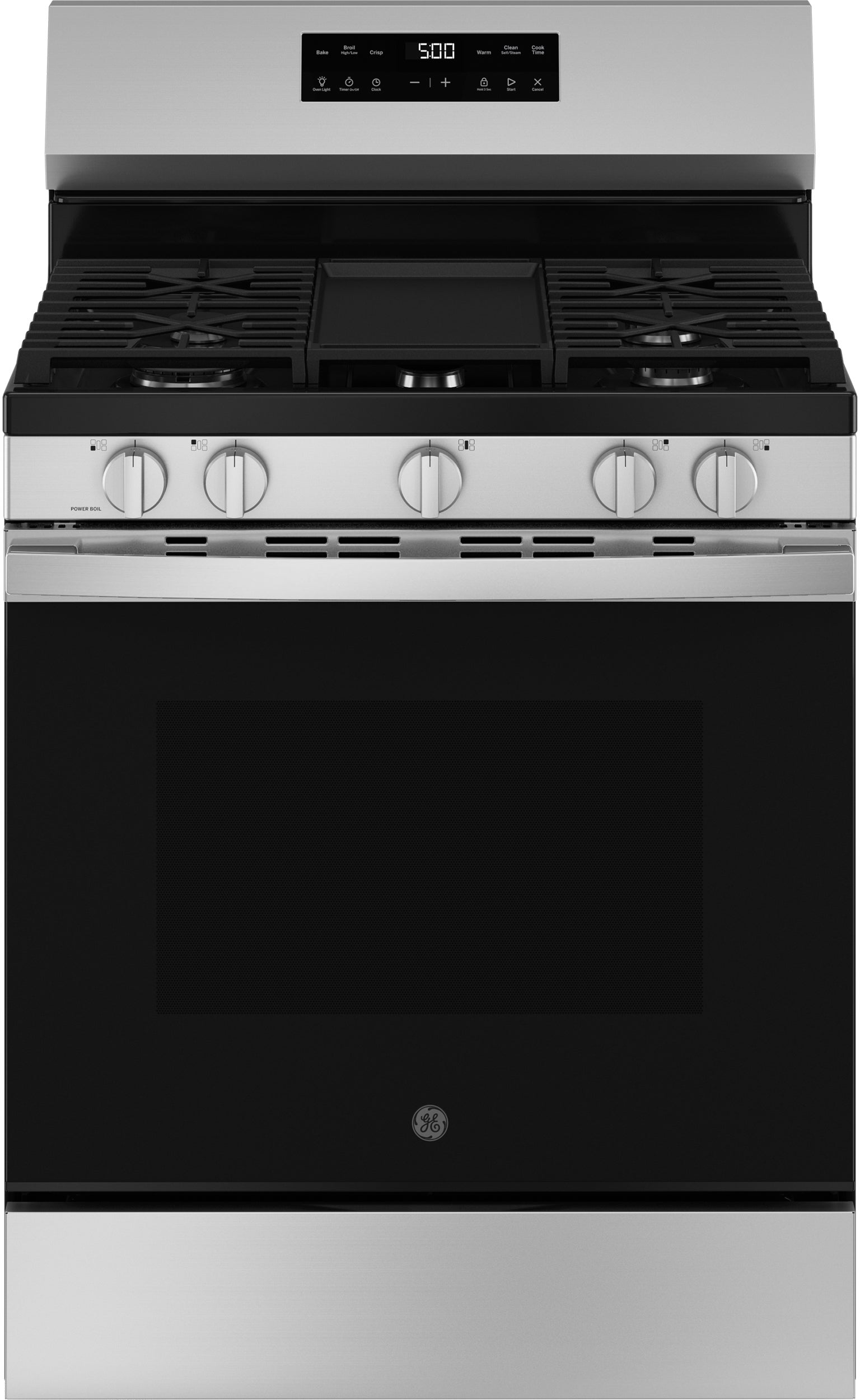 GE GGF500PVSS 30 Inch Free Standing Gas Range 5 Burners Self Clean
