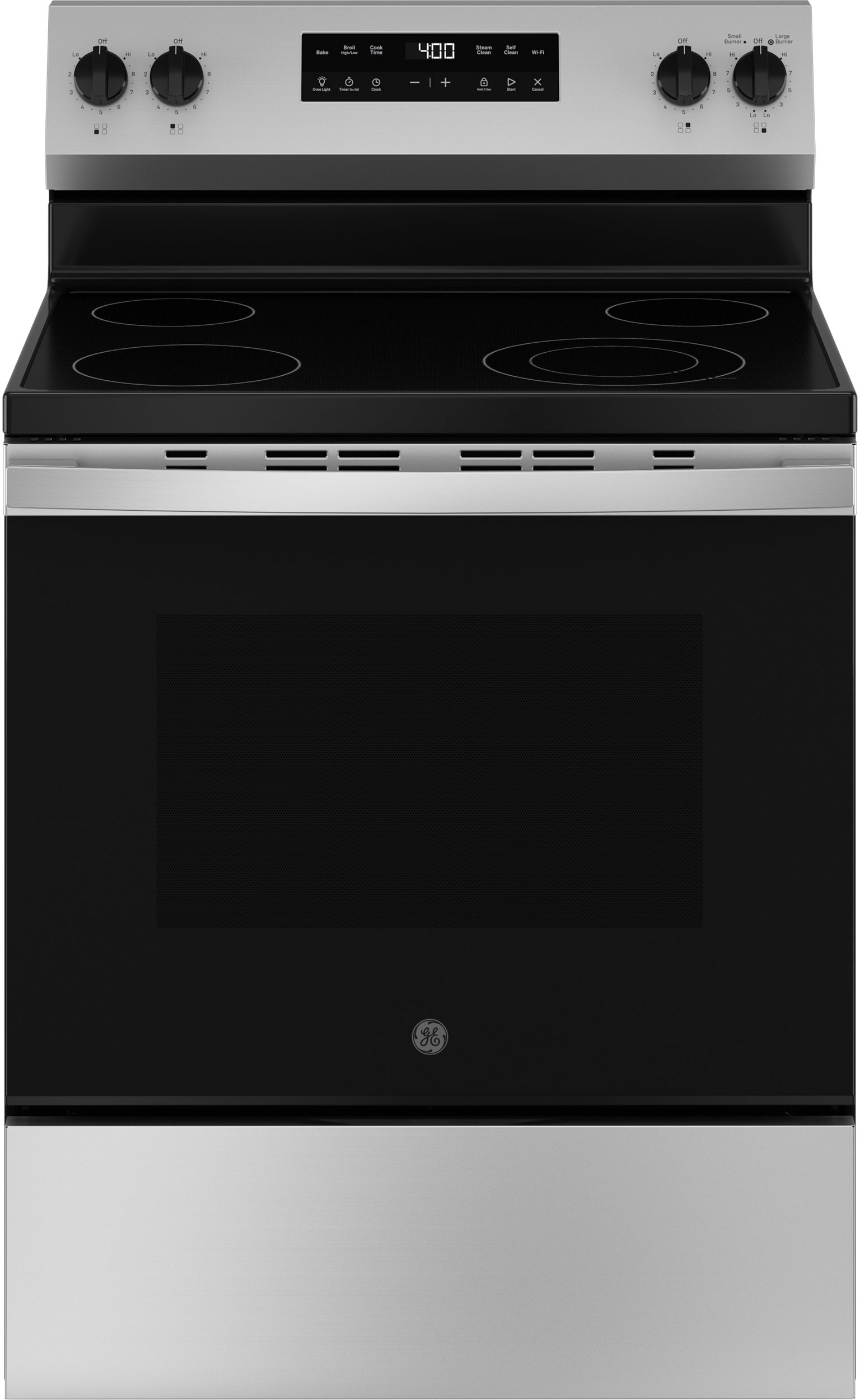 GE GRF400PVSS 400 Series 30 Inch Freestanding Electric Smart Range