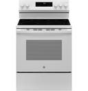 30 Inch Freestanding Electric Range with 5 Smoothtop Elements, 5.3 cu. ft. Oven Capacity, Power Boil™ Burner, Warming Zone, Storage Drawer, Crisp Mode, Sabbath Mode, and Self & Steam Clean