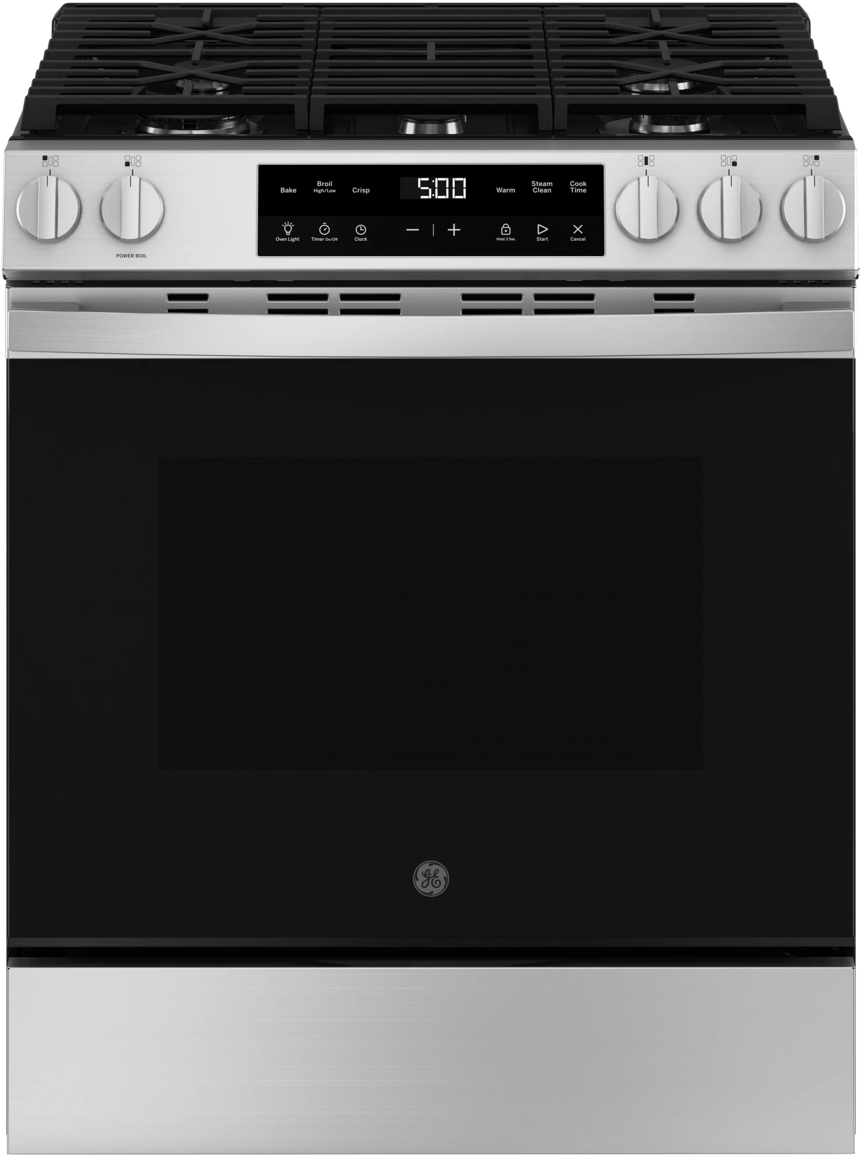 GE GGS500SVSS 30 Inch Slide In Front Control Gas Range Stainless Steel Plesser's Appliances