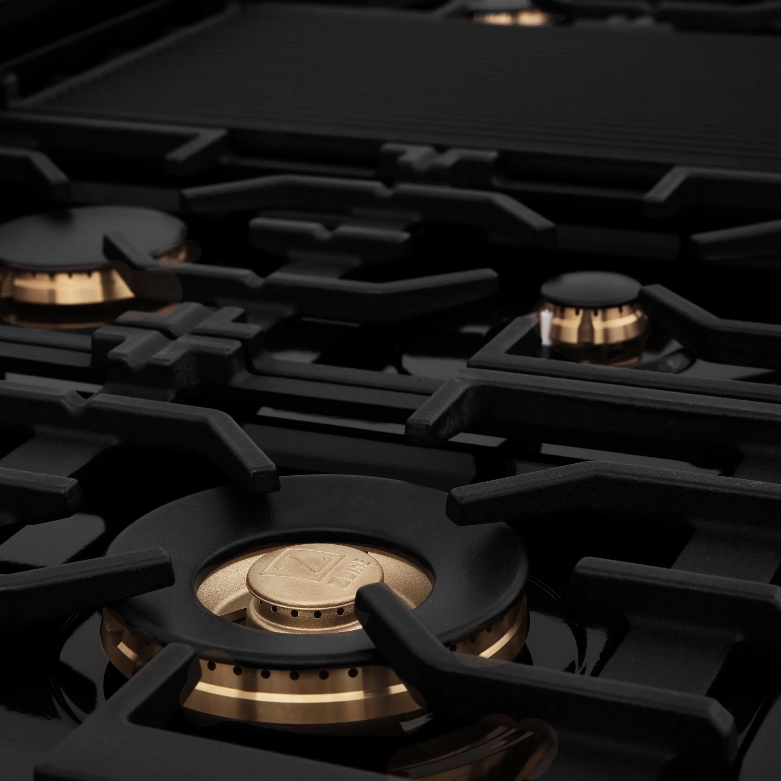Zline RTBBR48 Black Stainless Steel 