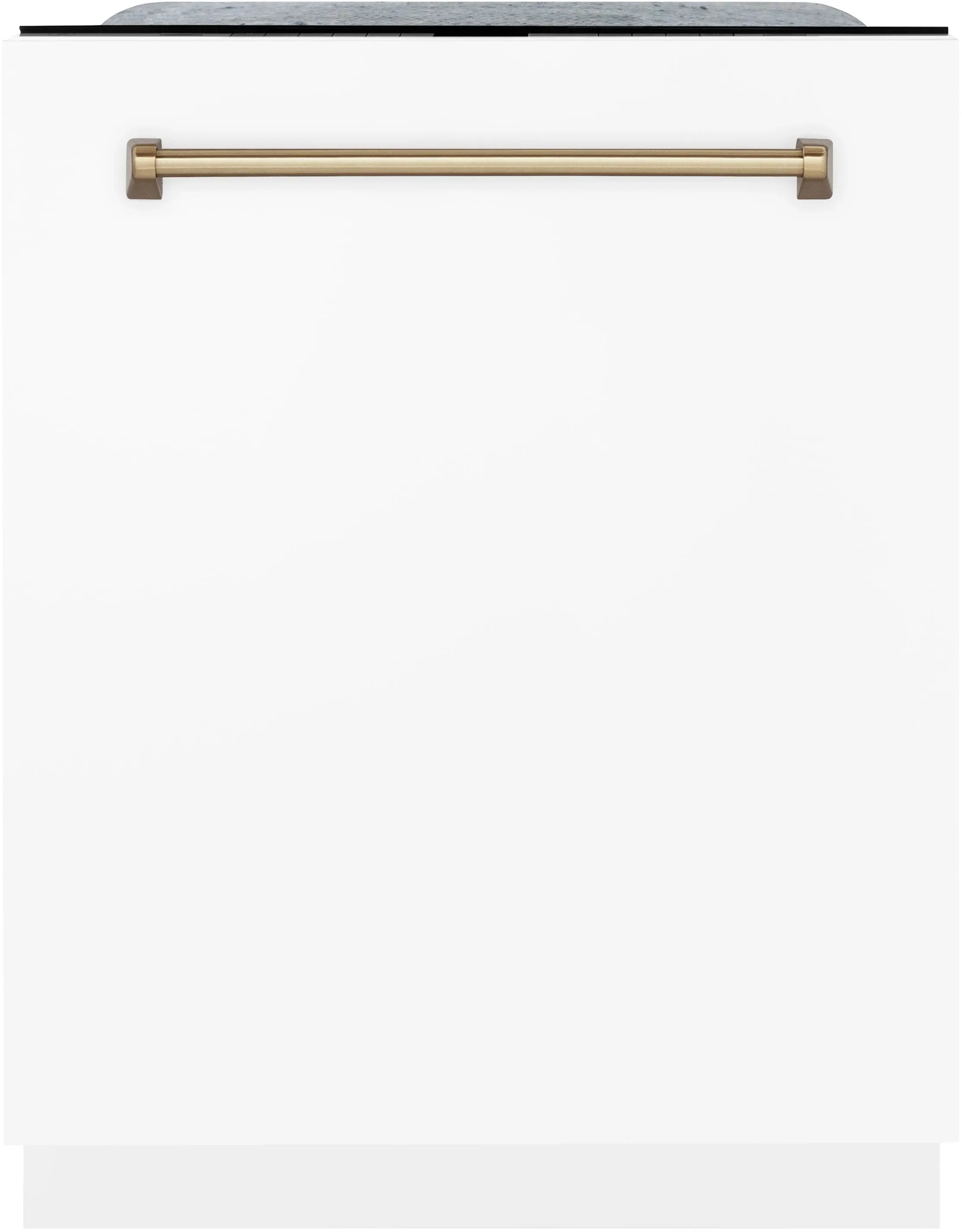 Zline DWMTZWM24MB White Matte With Matte Black Handle, 51dba